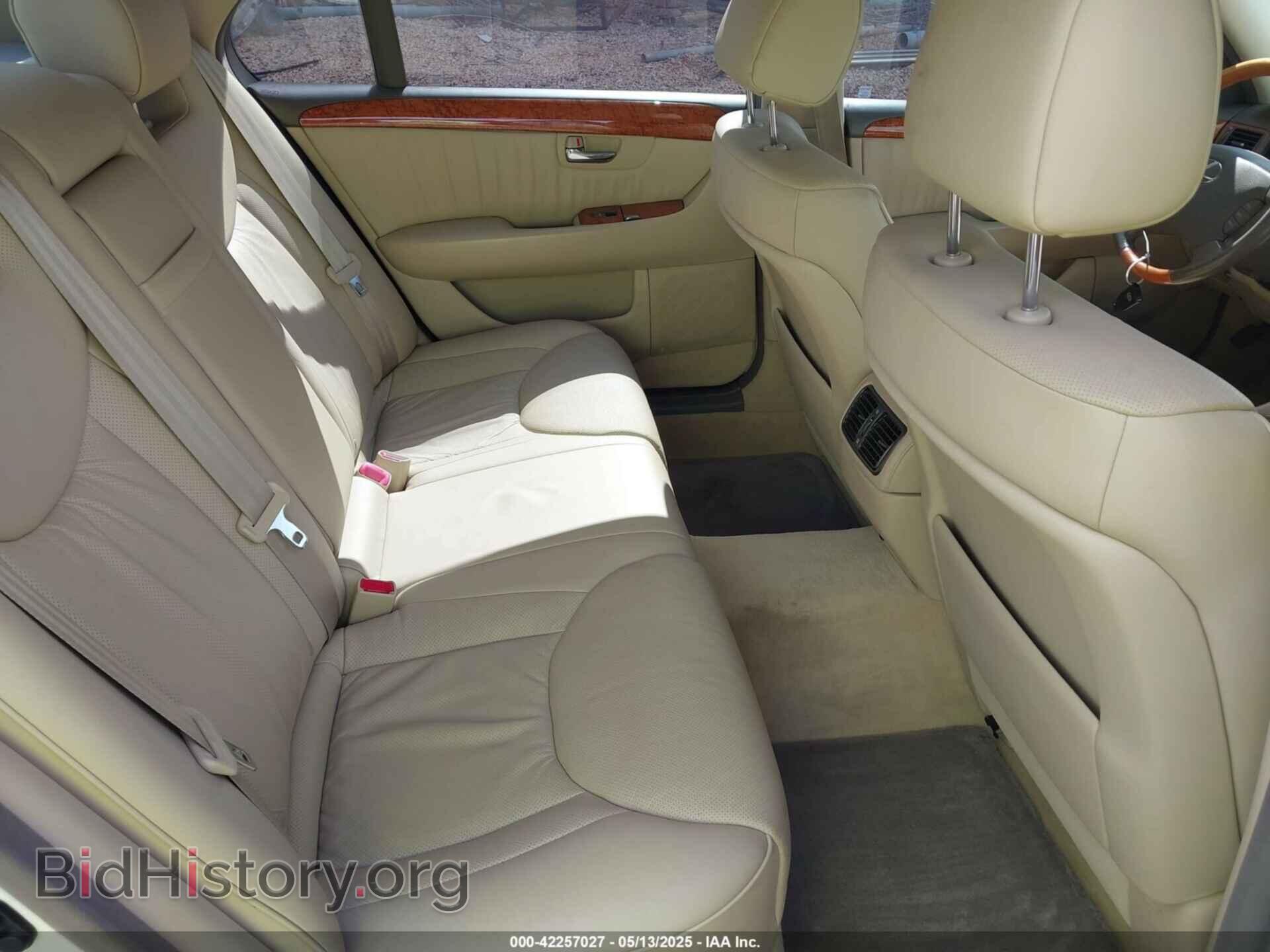 2006 LEXUS LS 430 - VIN: JTHBN36F065029791 - Фото 8