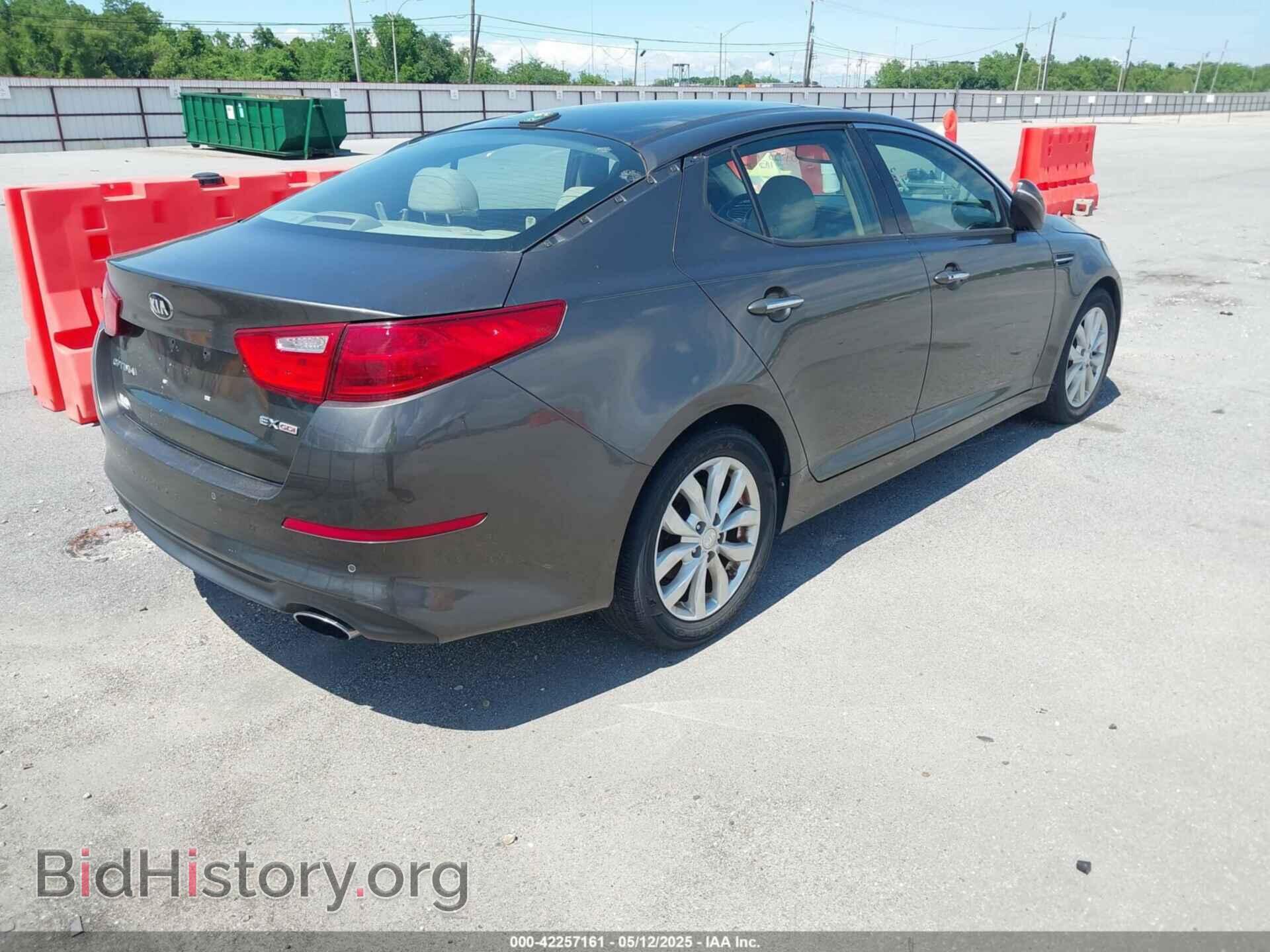2015 KIA OPTIMA - VIN: 5XXGN4A73FG404775 - Фото 4