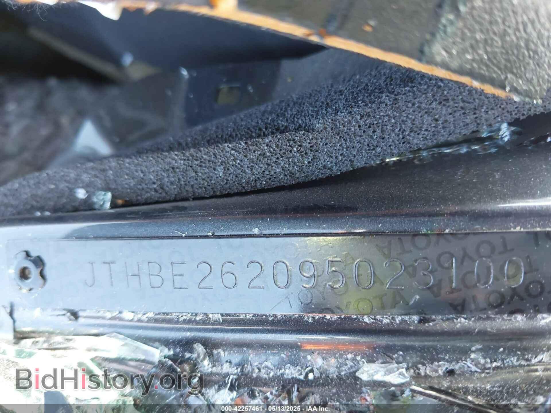 2009 LEXUS IS 350 - VIN: JTHBE262095023100 - Фото 9