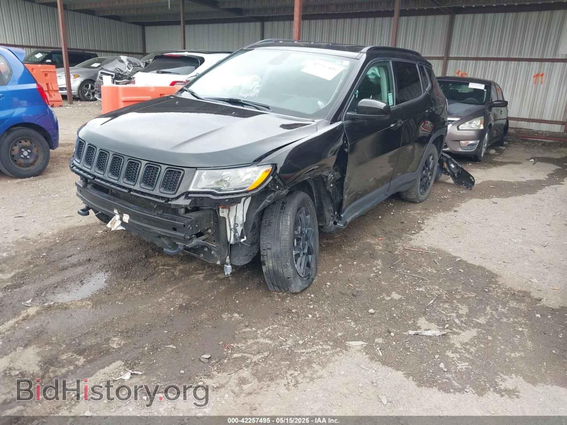 2021 JEEP COMPASS - VIN: 3C4NJDAB3MT596661 - Фото 2