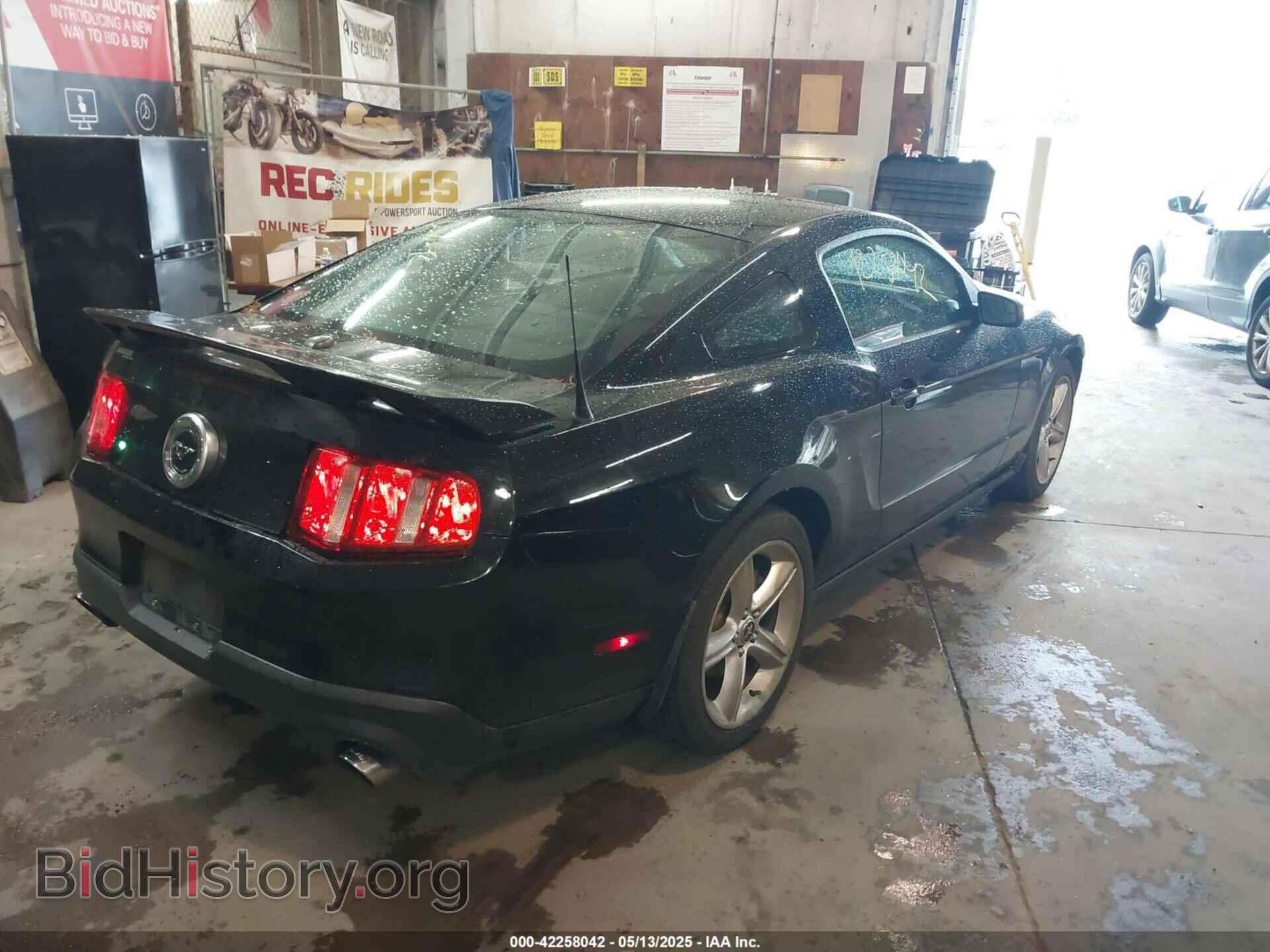 2012 FORD MUSTANG - VIN: 1ZVBP8CF0C5263287 - Фото 4