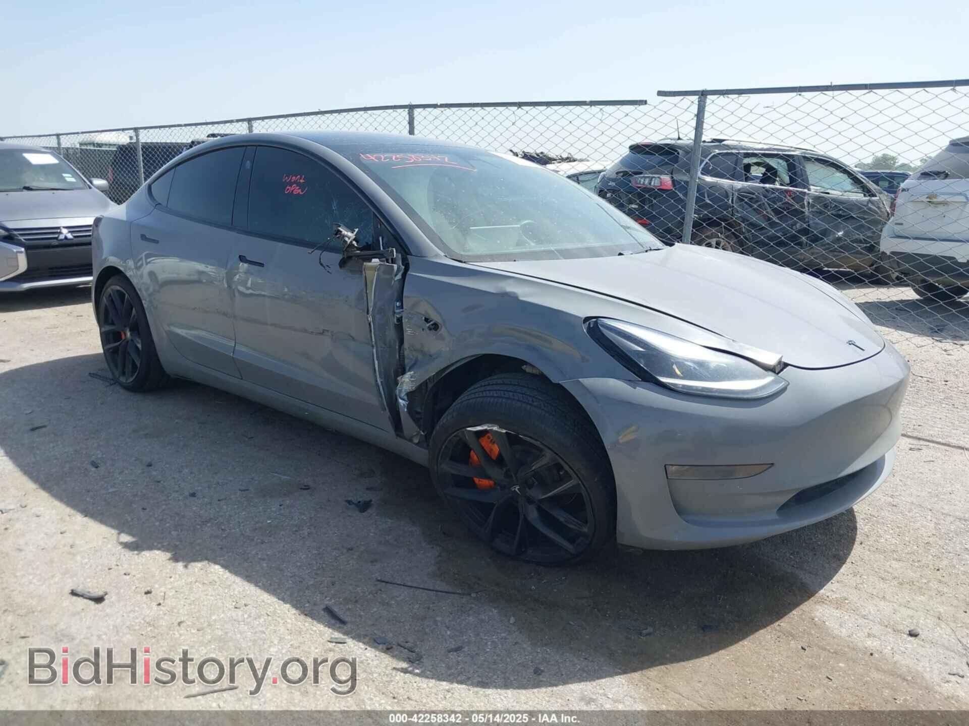 Фотография 5YJ3E1EB2NF115416 - TESLA MODEL 3 2022