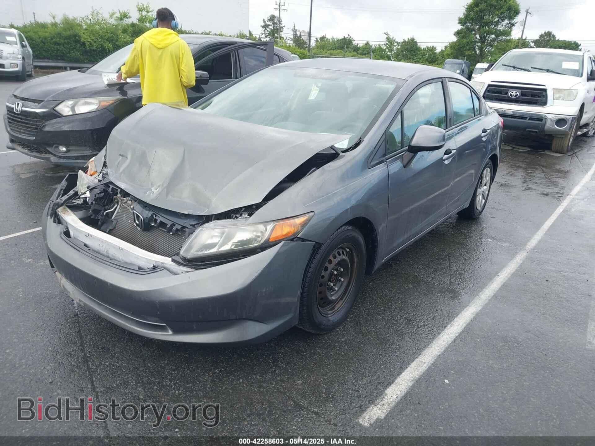 2012 HONDA CIVIC - VIN: 19XFB2F50CE106348 - Фото 2