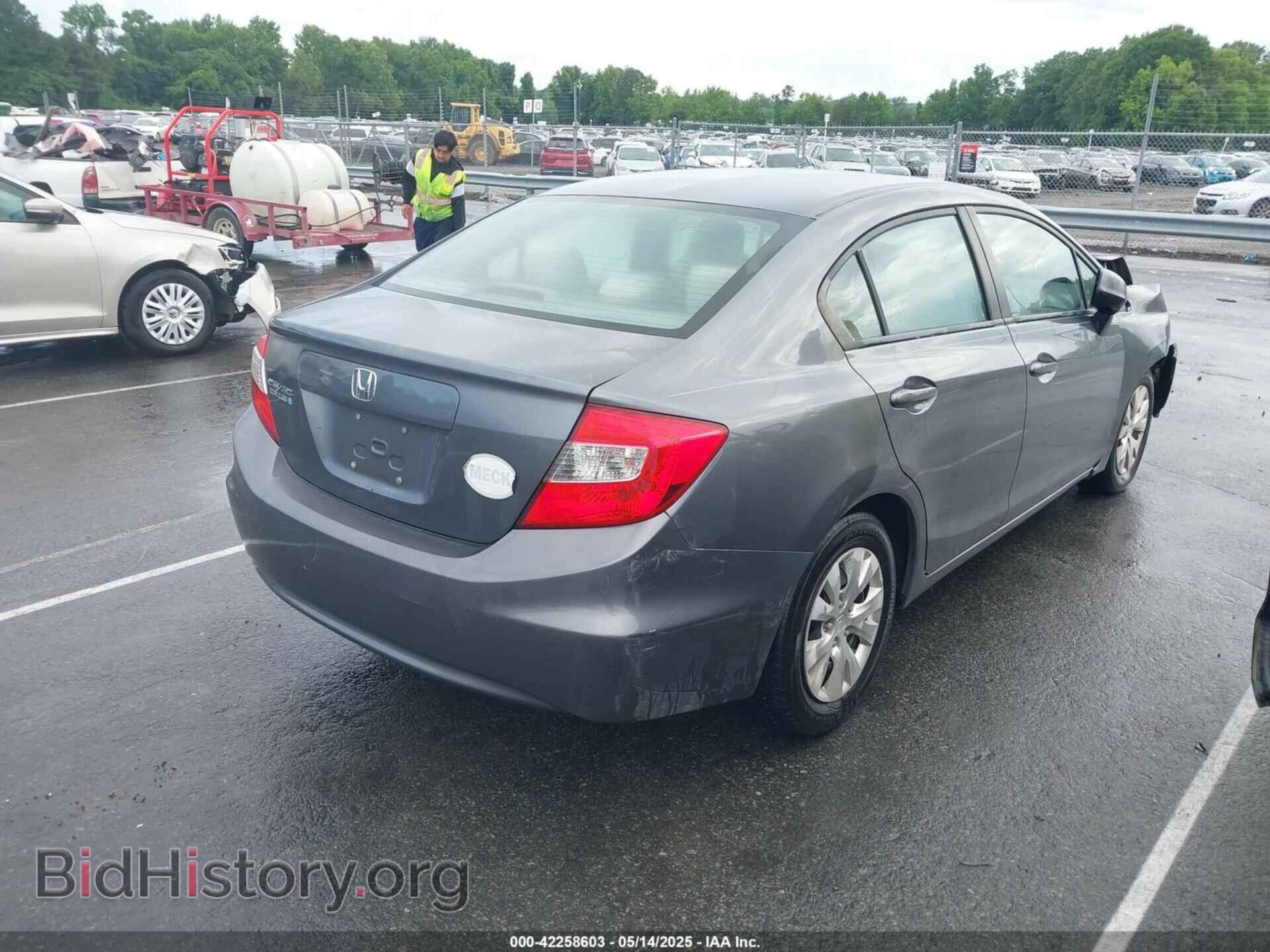 2012 HONDA CIVIC - VIN: 19XFB2F50CE106348 - Фото 4