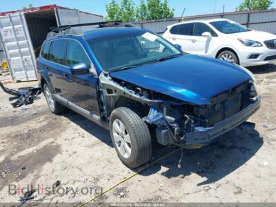 2011 Subaru OUTBACK 2.5I Premium, синий — VIN 4S4BRBGC1B3326459, IAAI