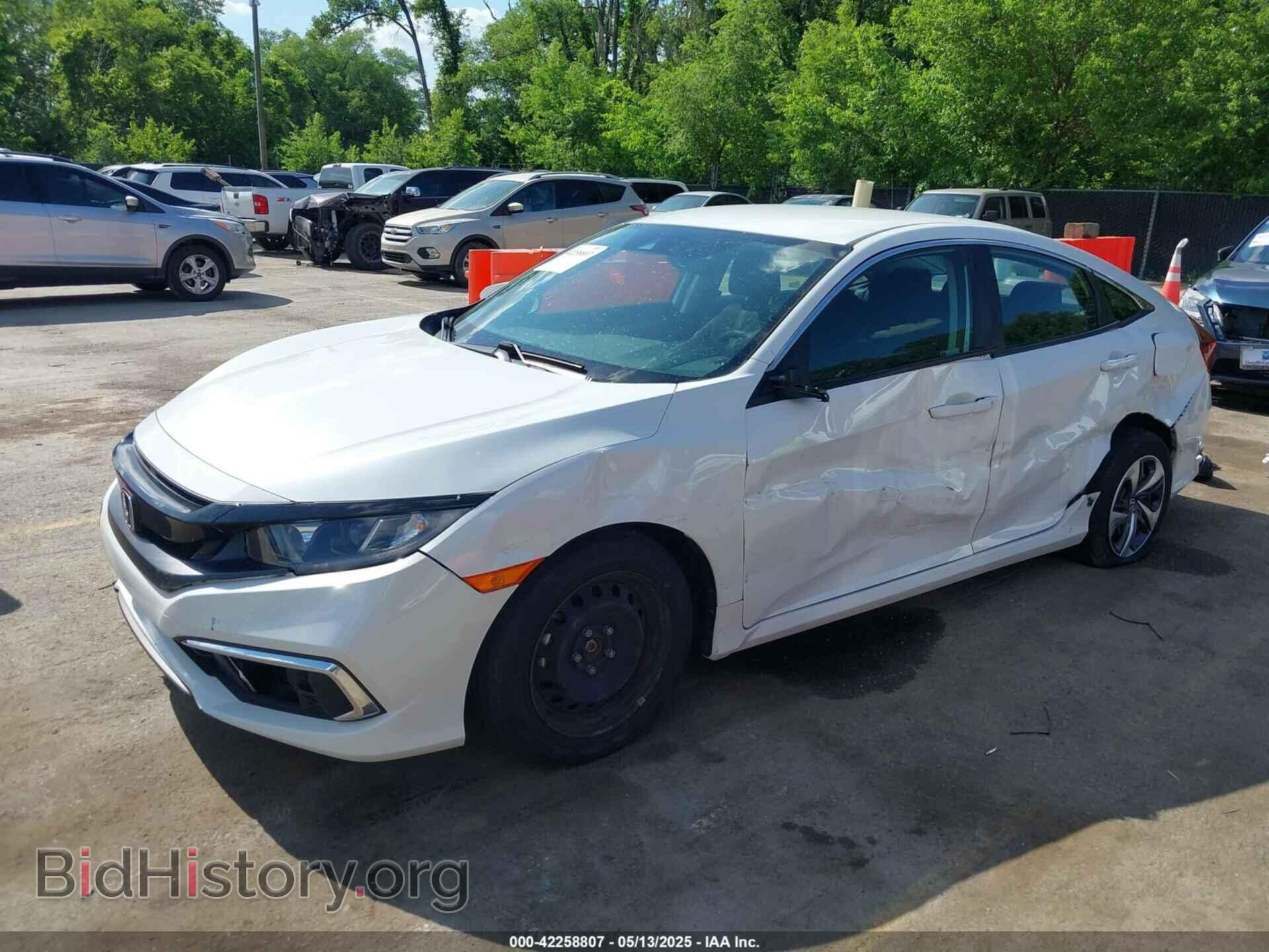 2020 HONDA CIVIC - VIN: 2HGFC2F65LH537800 - Фото 2