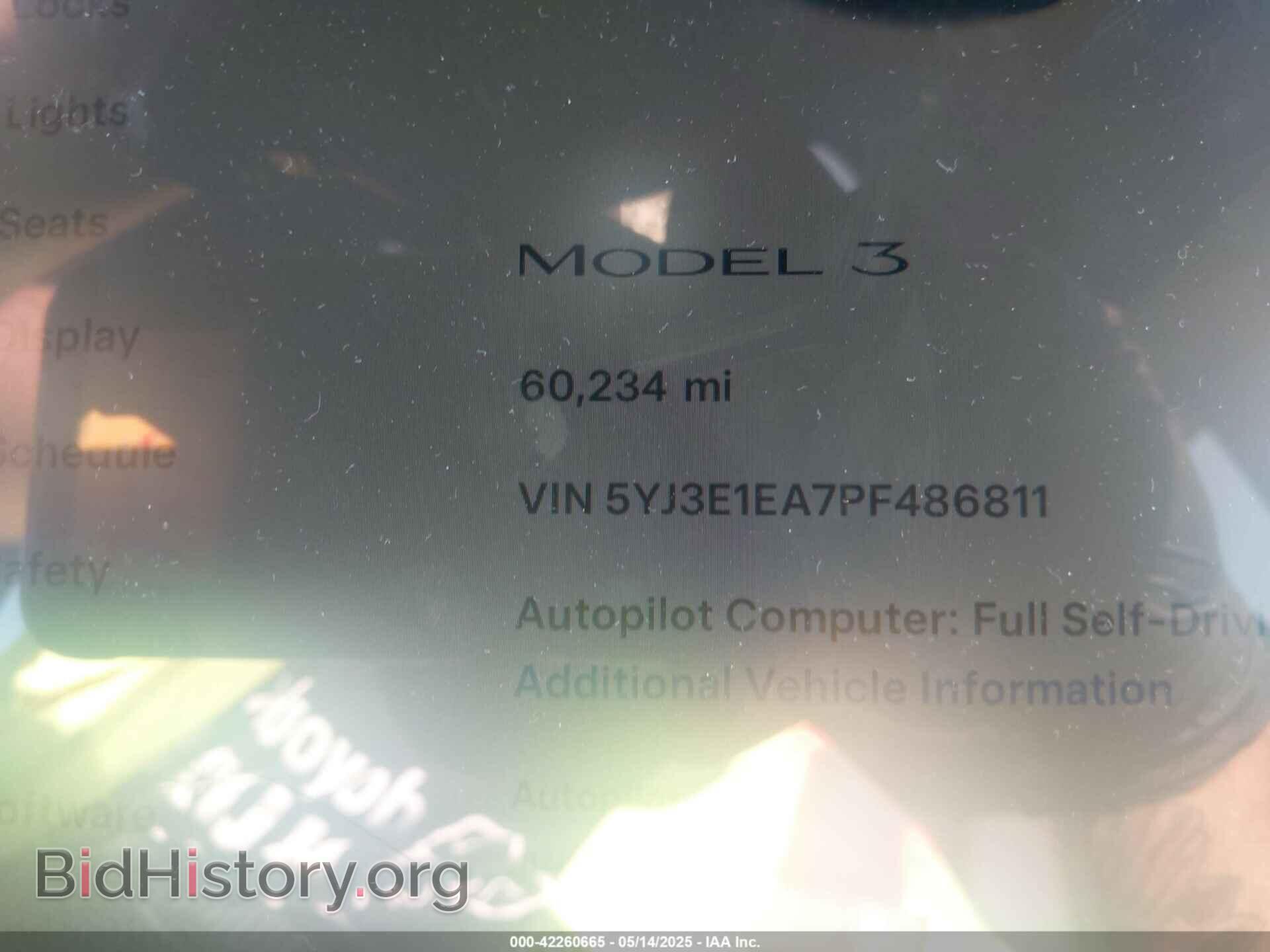 2023 TESLA MODEL 3 - VIN: 5YJ3E1EA7PF486811 - Фото 7