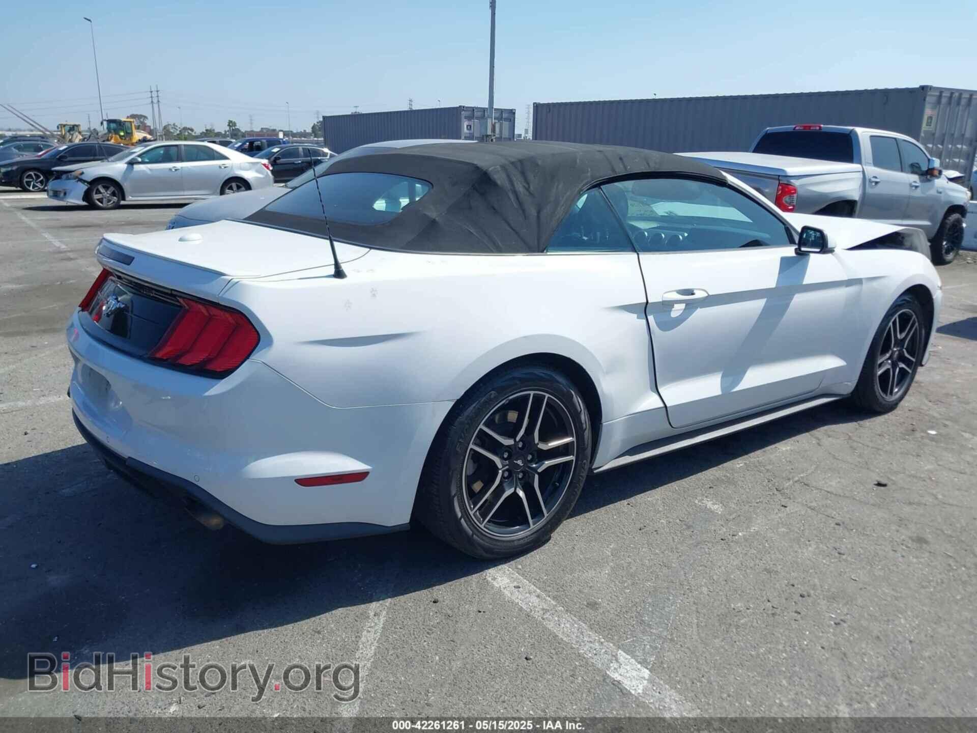 2018 FORD MUSTANG - VIN: 1FATP8UH8J5111364 - Фото 4