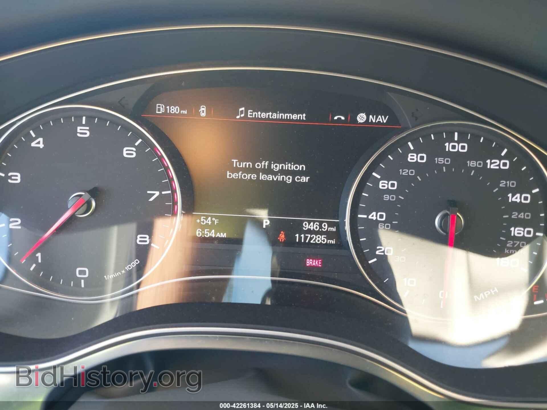 2014 AUDI A6 - VIN: WAUGFAFC7EN014764 - Фото 7