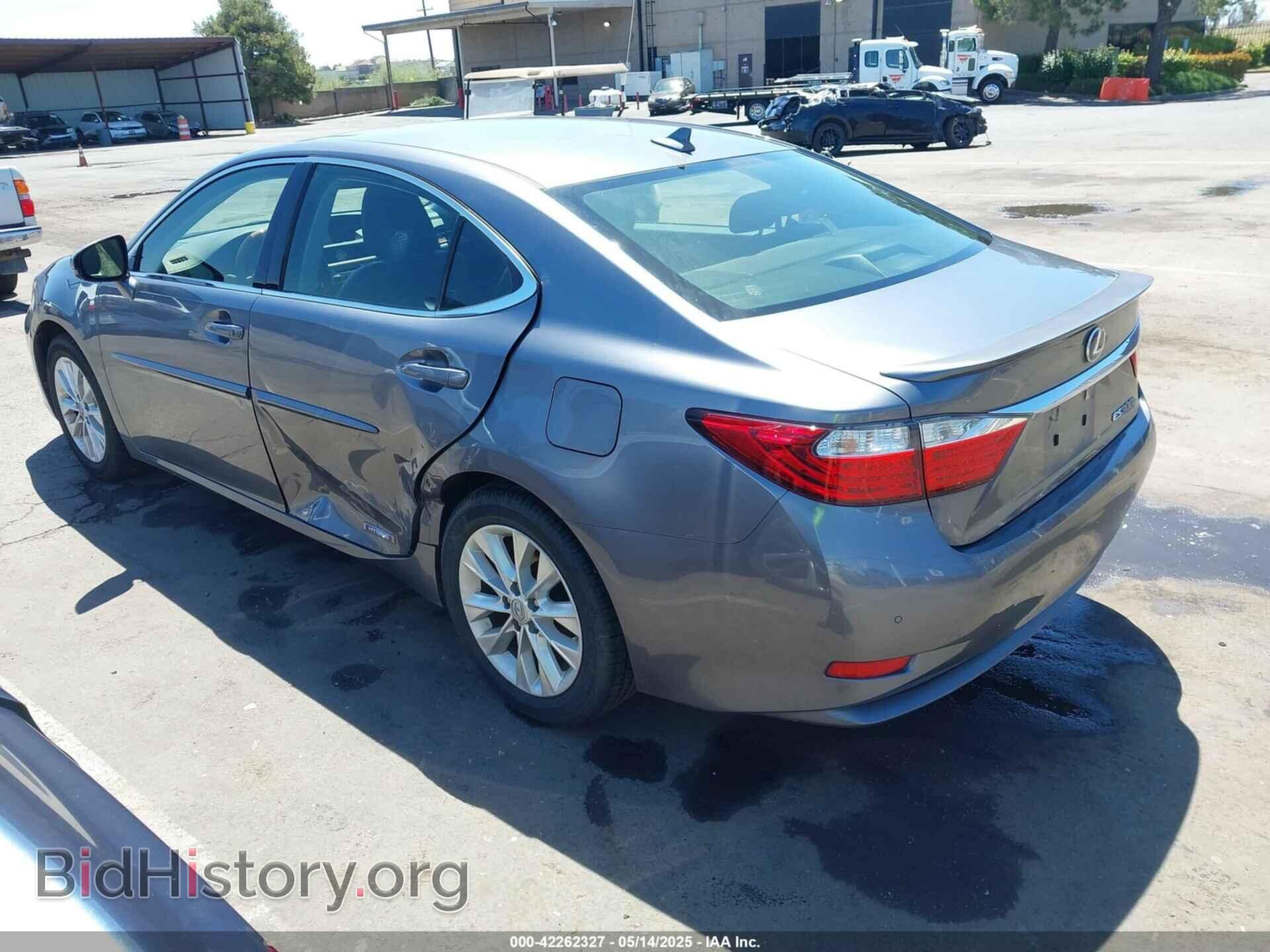 2013 LEXUS ES 300H - VIN: JTHBW1GG6D2033481 - Фото 3