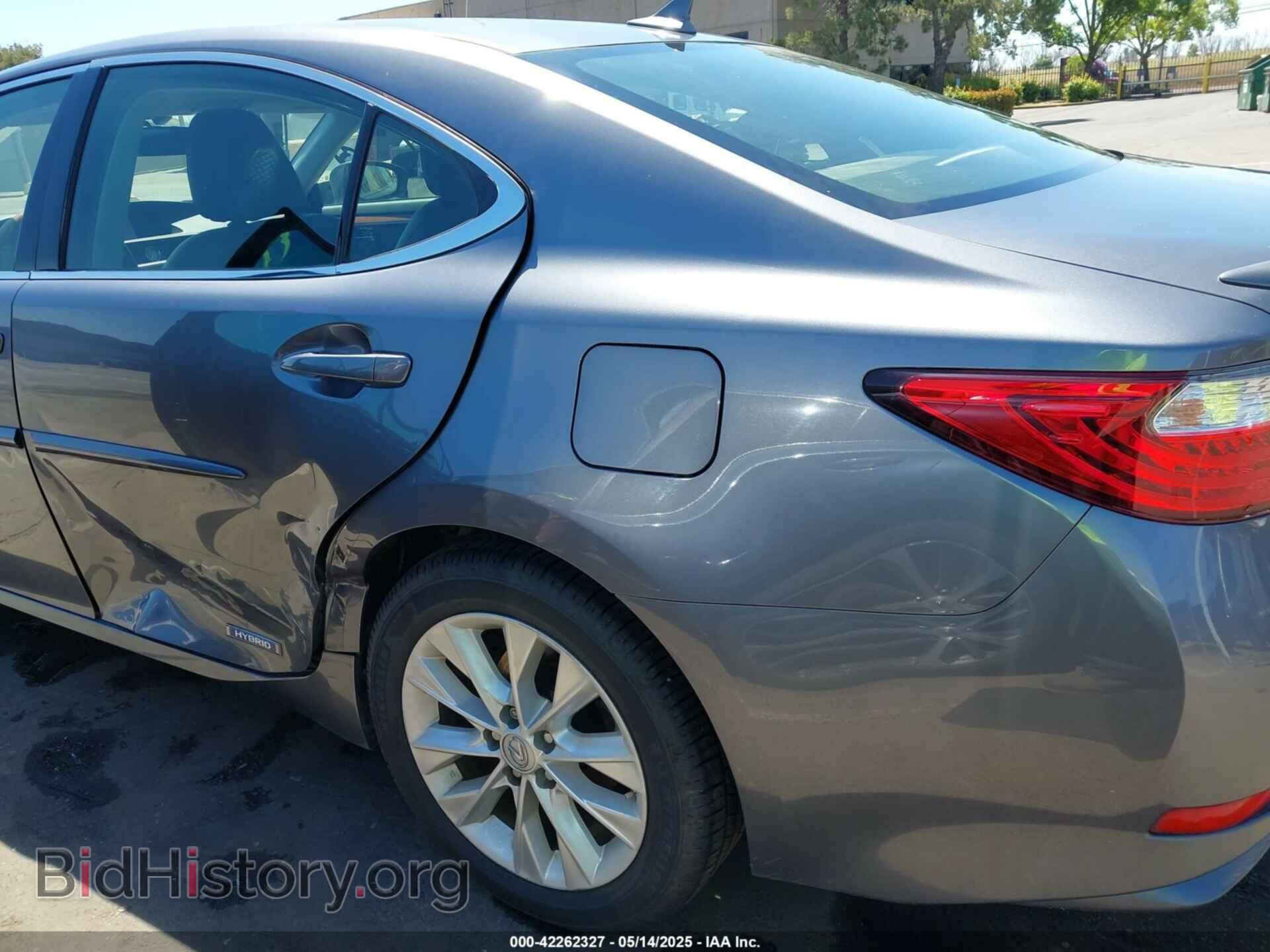 2013 LEXUS ES 300H - VIN: JTHBW1GG6D2033481 - Фото 6