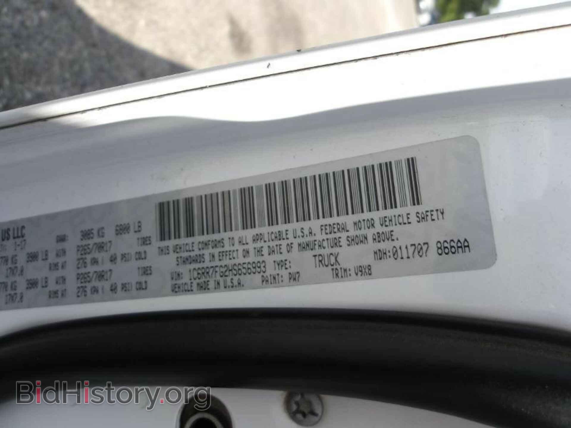 2017 RAM 1500 - VIN: 1C6RR7FG2HS656993 - Фото 23