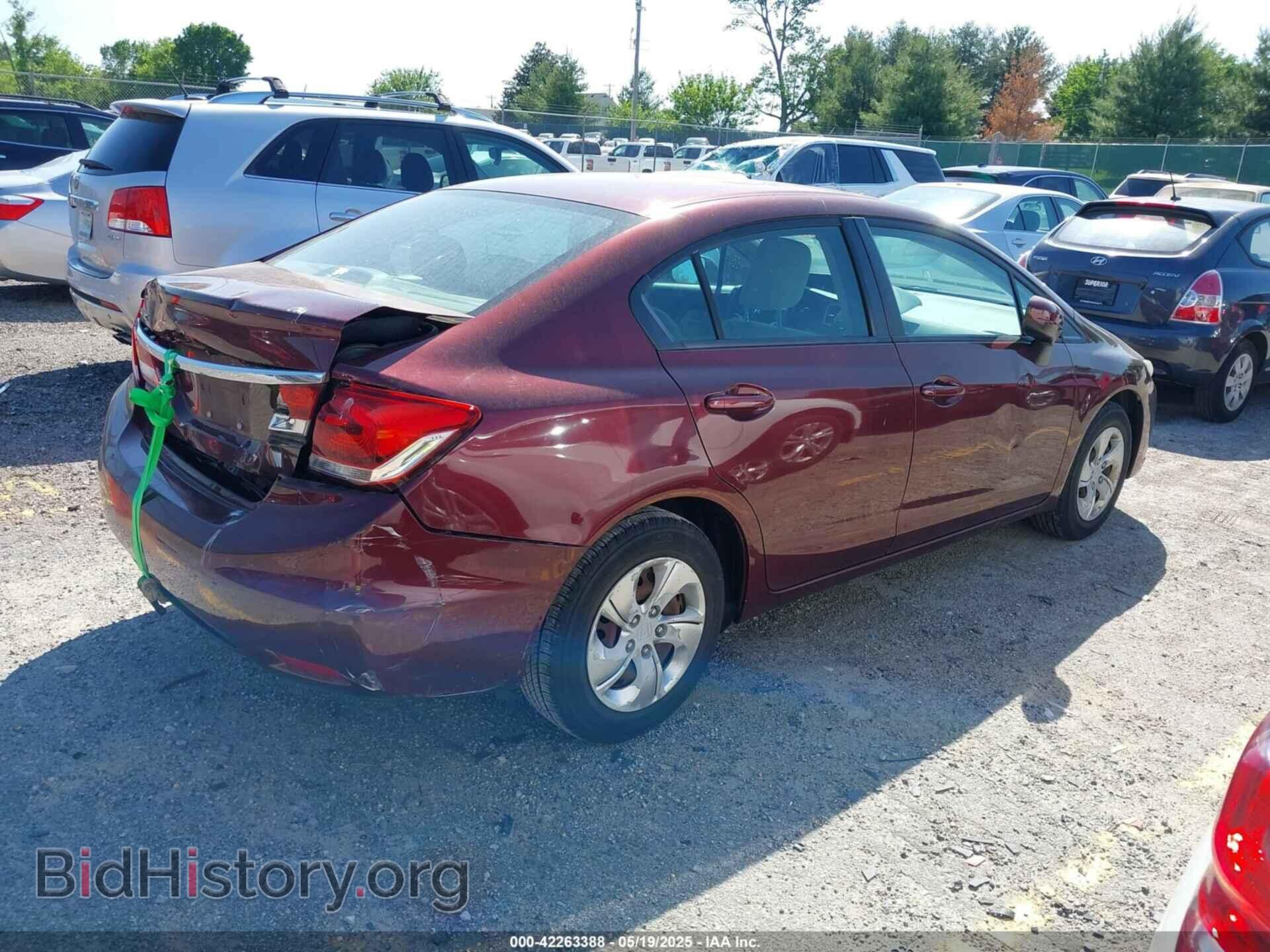 2014 HONDA CIVIC - VIN: 19XFB2F53EE061313 - Фото 4