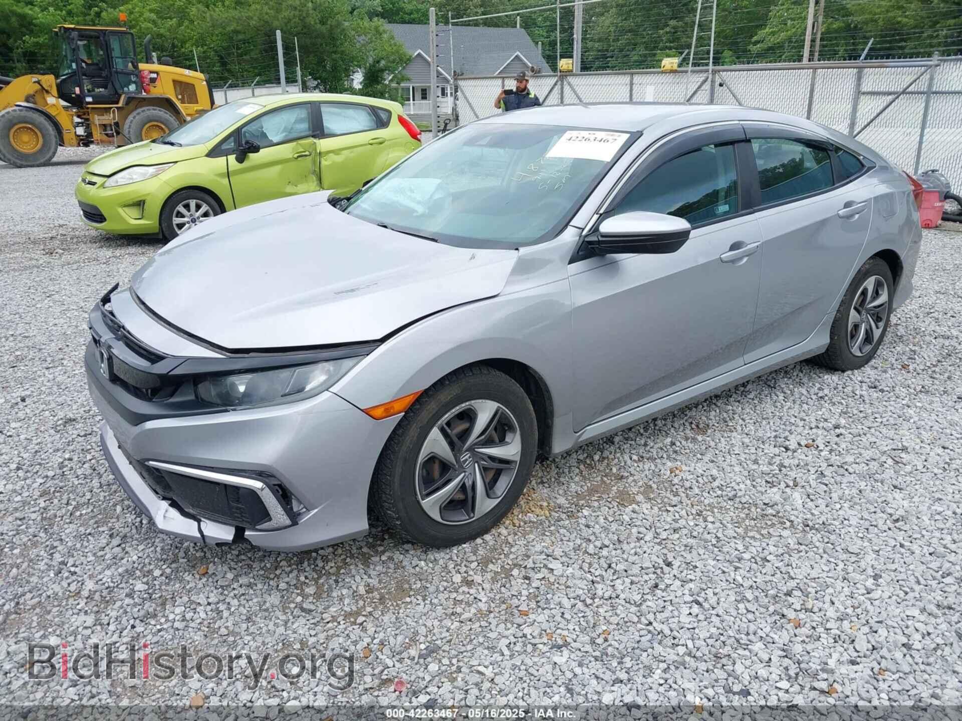 2019 HONDA CIVIC - VIN: 2HGFC2F61KH601880 - Фото 2
