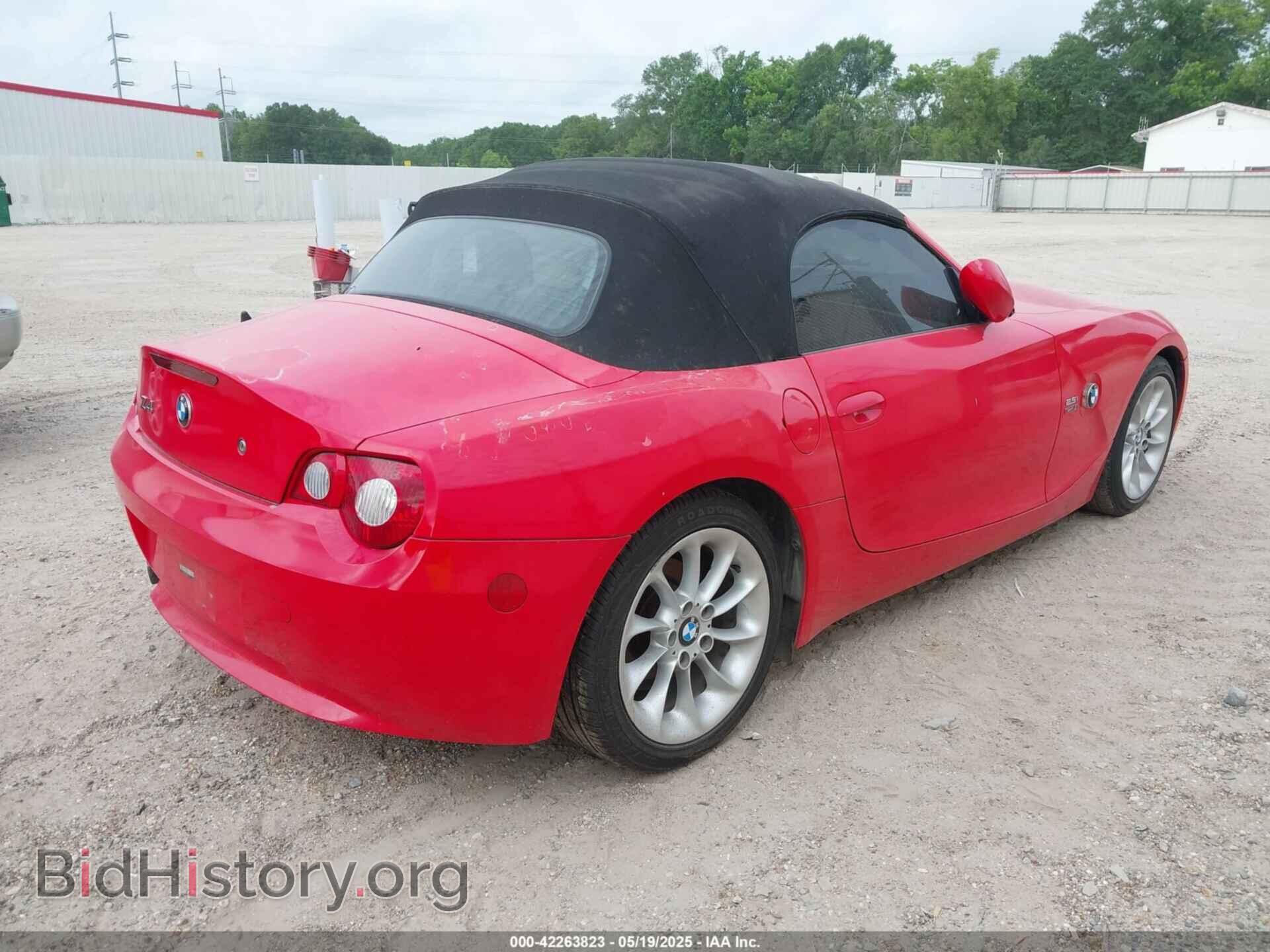 2005 BMW Z4 - VIN: 4USBT33585LS57058 - Фото 4
