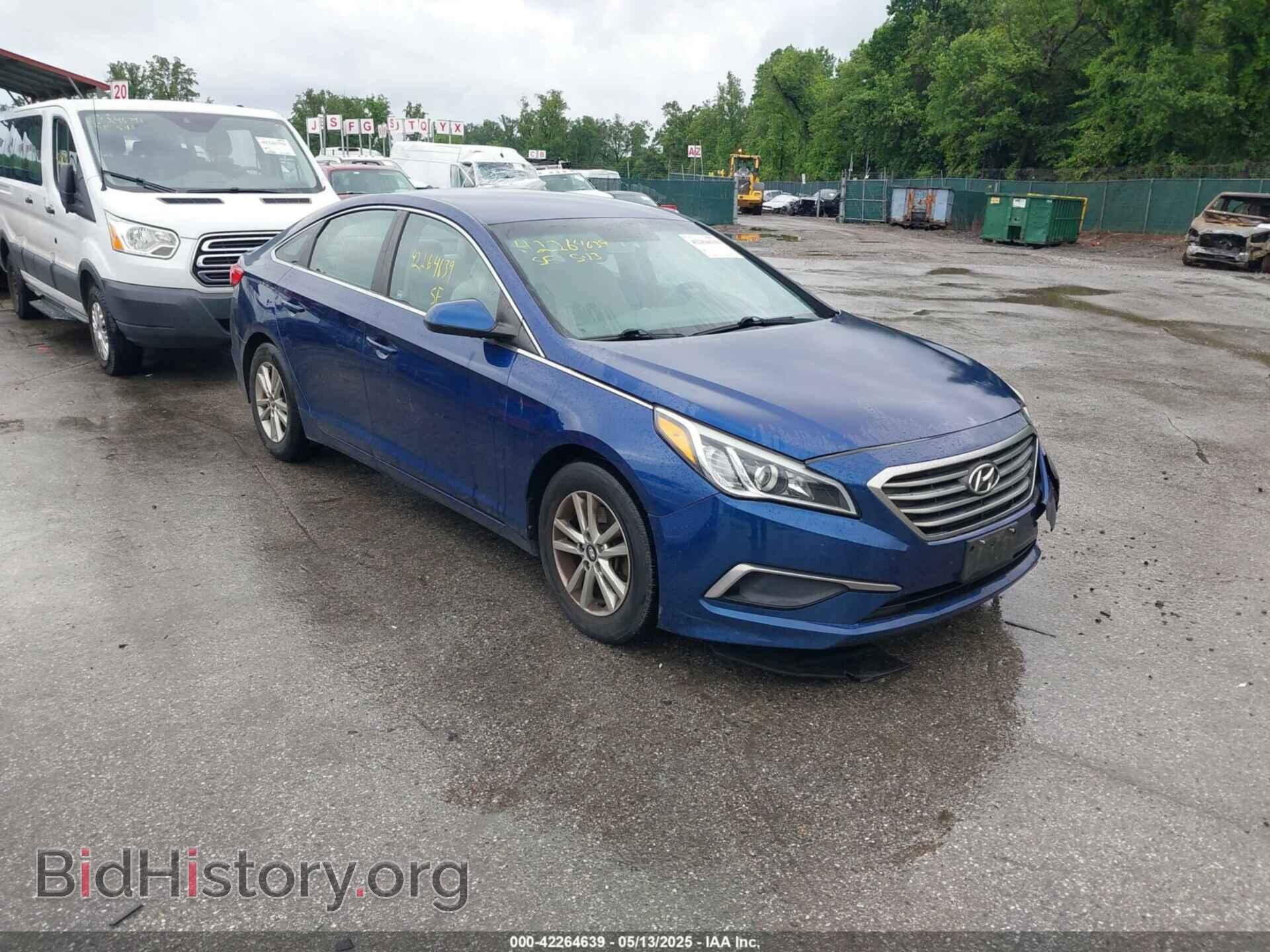 Фотография 5NPE24AF2HH506972 - HYUNDAI SONATA 2017