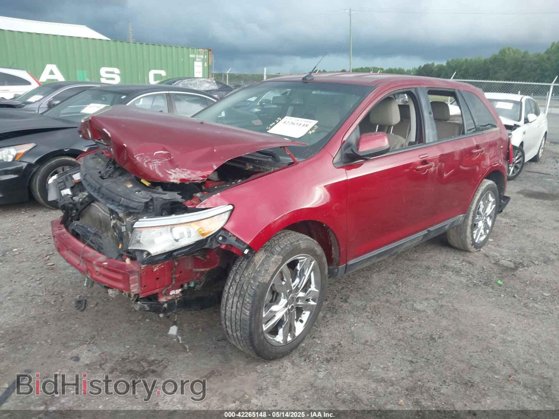 2013 FORD EDGE - VIN: 2FMDK4JC0DBA06117 - Фото 2