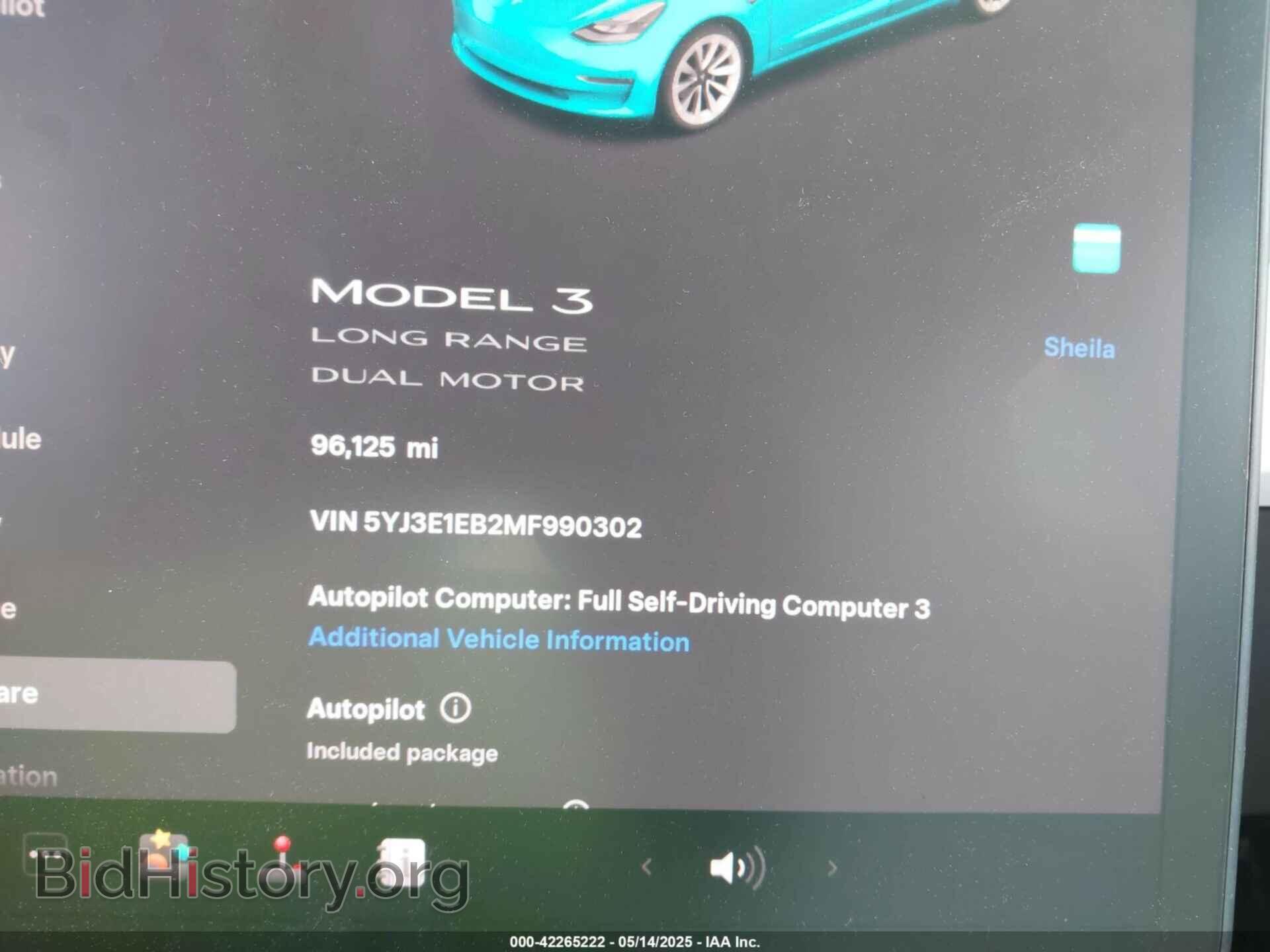 2021 TESLA MODEL 3 - VIN: 5YJ3E1EB2MF990302 - Фото 7