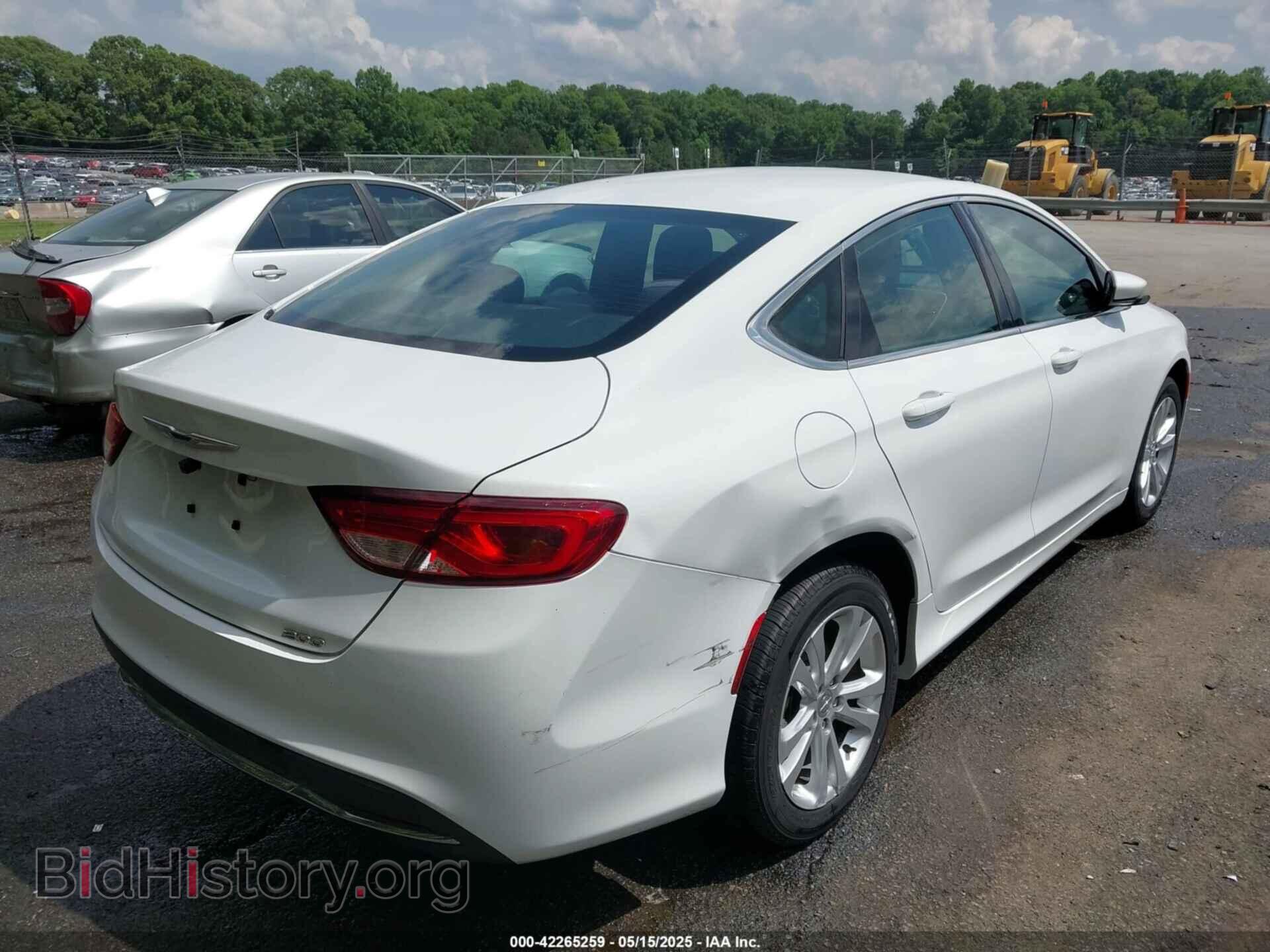 2015 CHRYSLER 200 - VIN: 1C3CCCAB7FN648263 - Фото 4