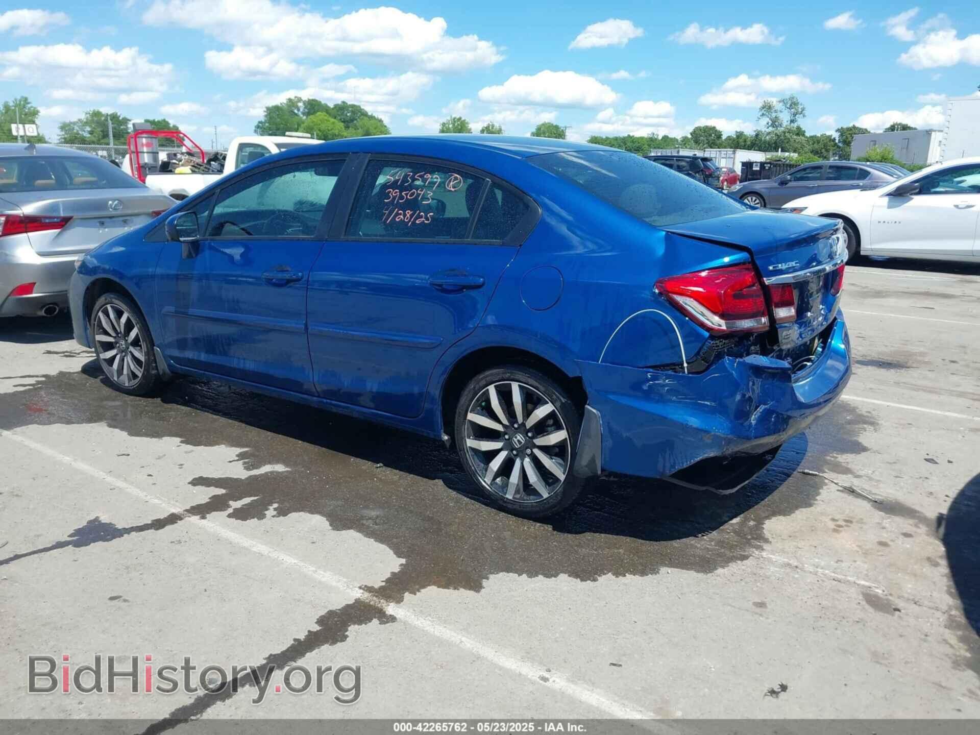 2015 HONDA CIVIC - VIN: 2HGFB2F97FH543597 - Фото 3