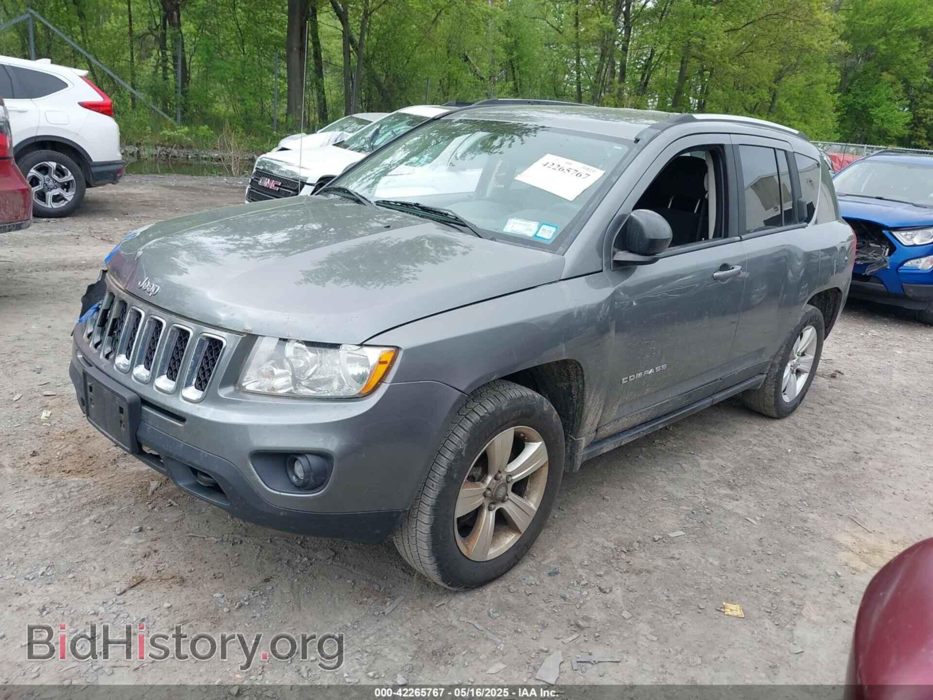 2012 JEEP COMPASS - VIN: 1C4NJDBB7CD577596 - Фото 2