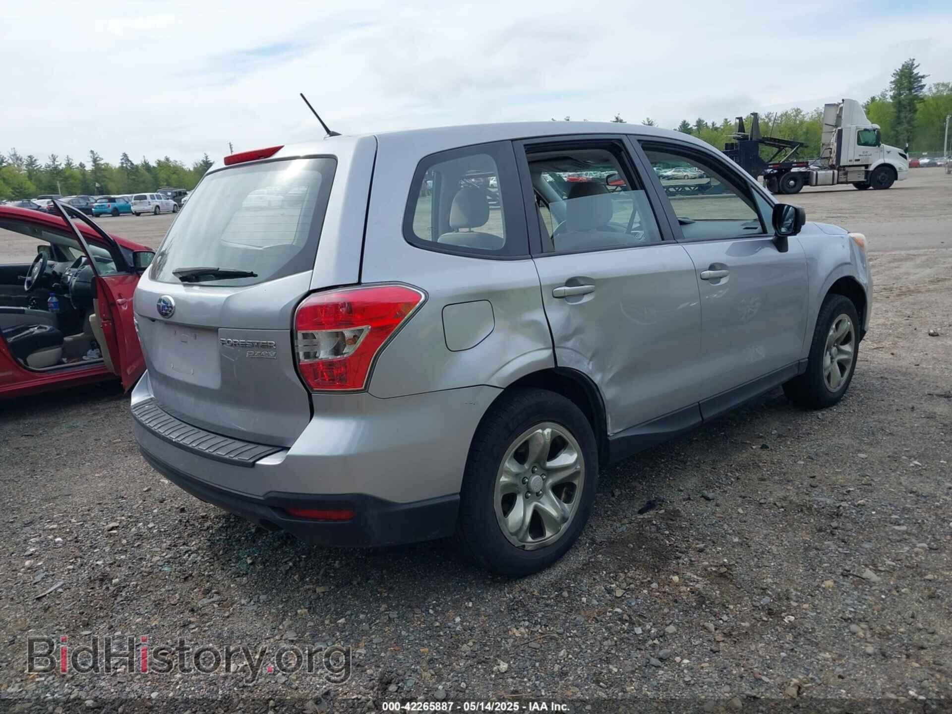 2015 SUBARU FORESTER - VIN: JF2SJAAC5FG502119 - Фото 4