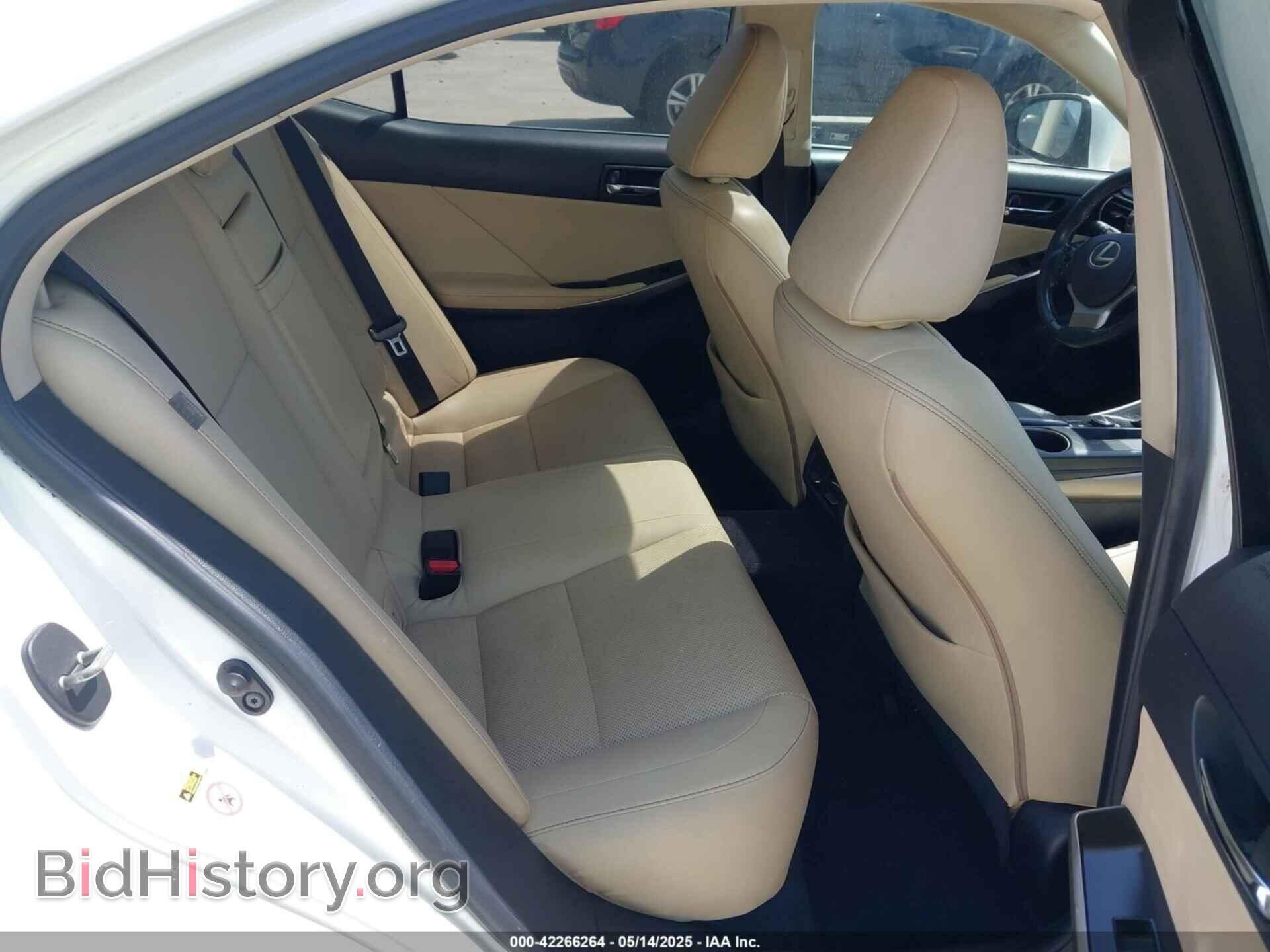 2014 LEXUS IS 250 - VIN: JTHBF1D29E5007563 - Фото 8