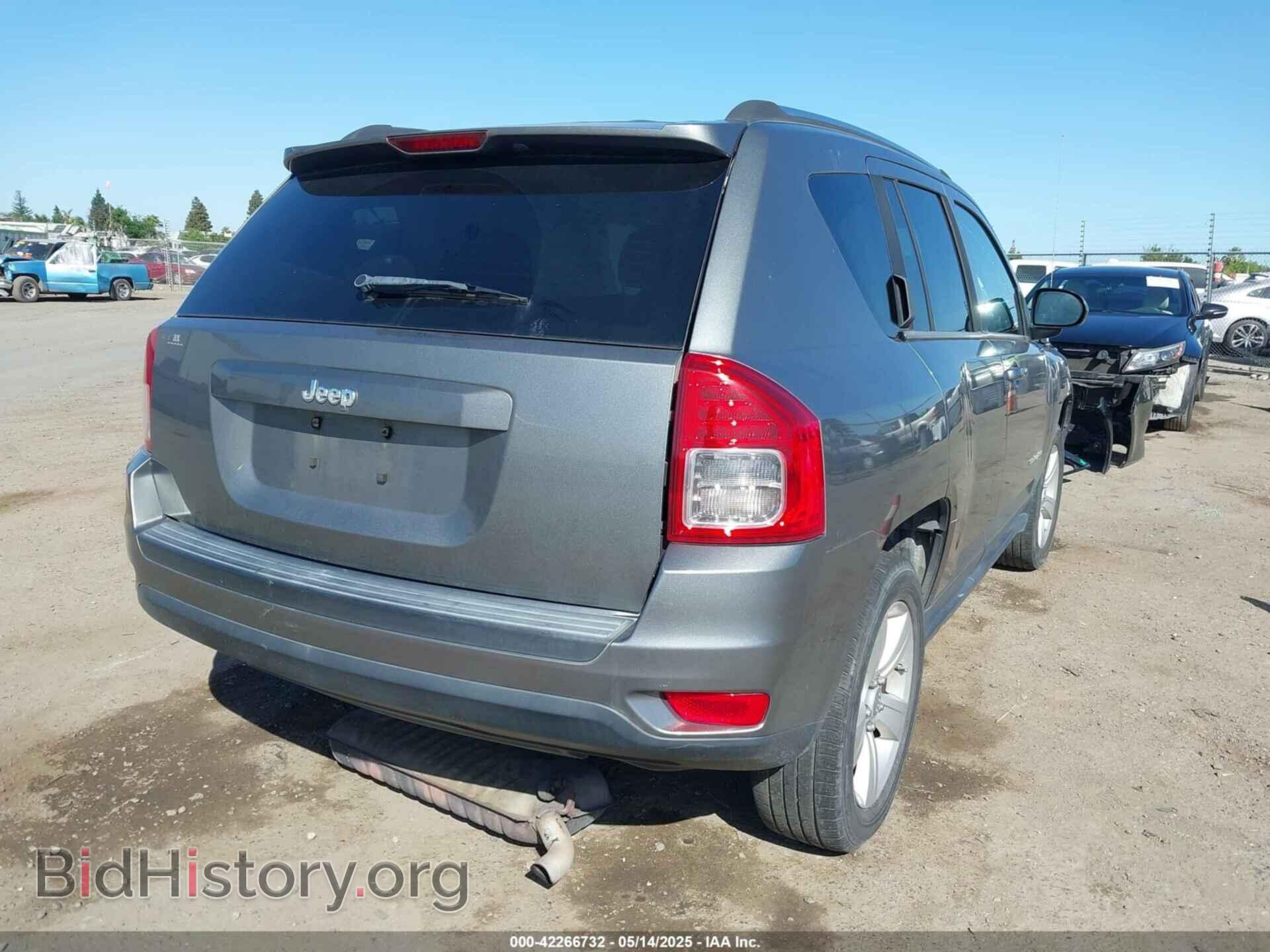 2012 JEEP COMPASS - VIN: 1C4NJCBA6CD512319 - Фото 4