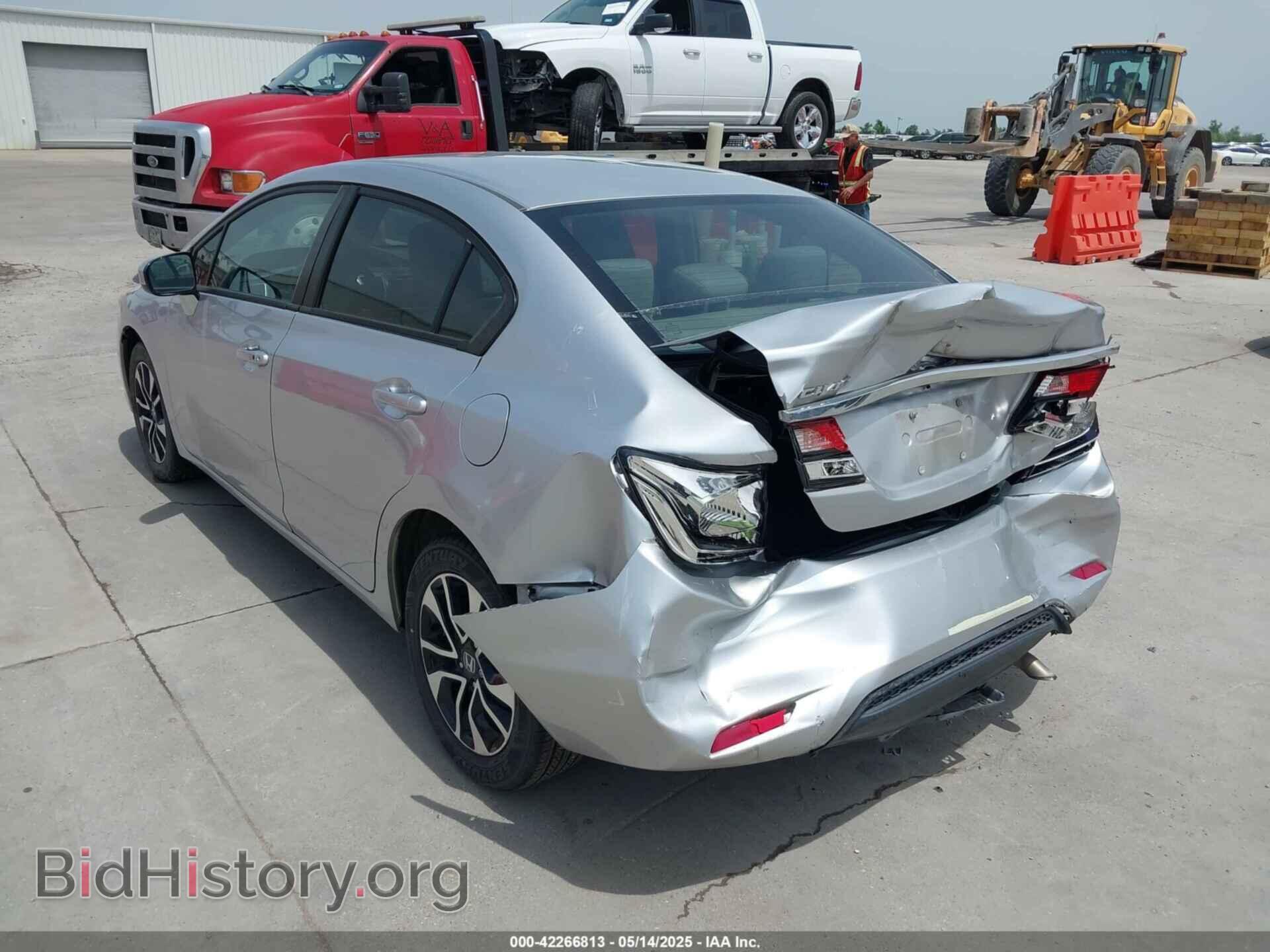 2015 HONDA CIVIC - VIN: 19XFB2F80FE068635 - Фото 3