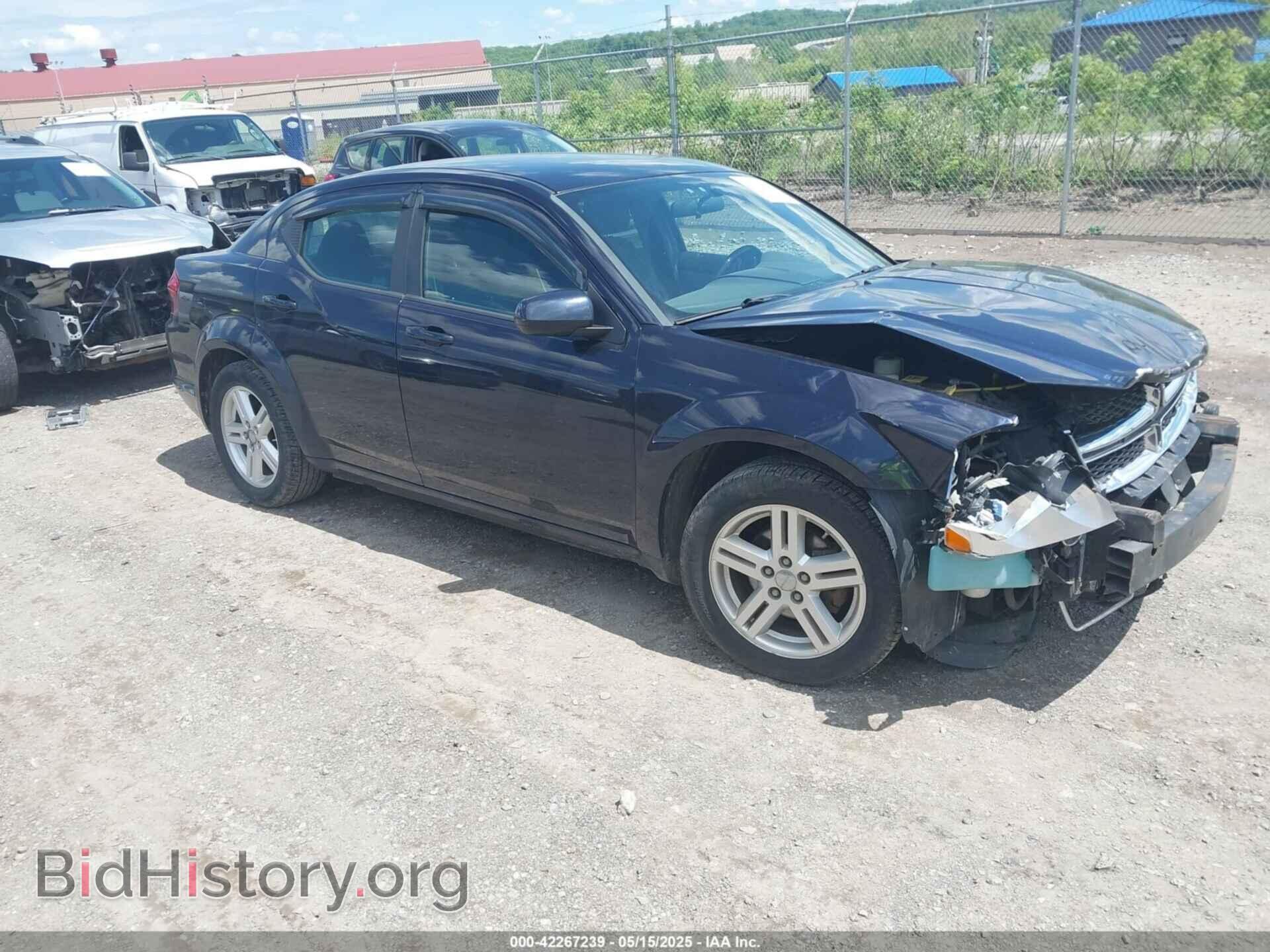 Photo 1C3CDZCB2CN228287 - DODGE AVENGER 2012