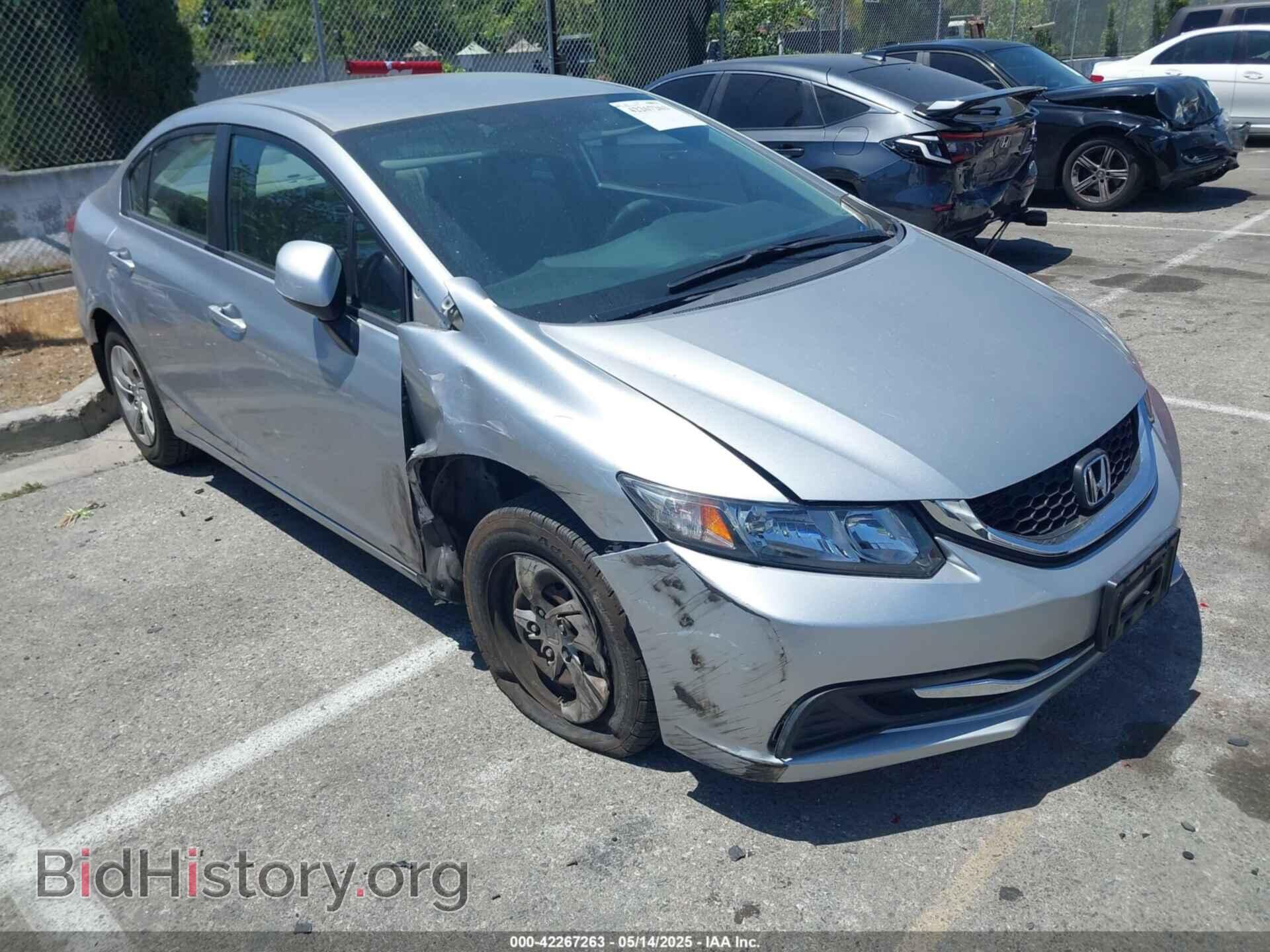 Фотография 2HGFB2F51DH527115 - HONDA CIVIC 2013