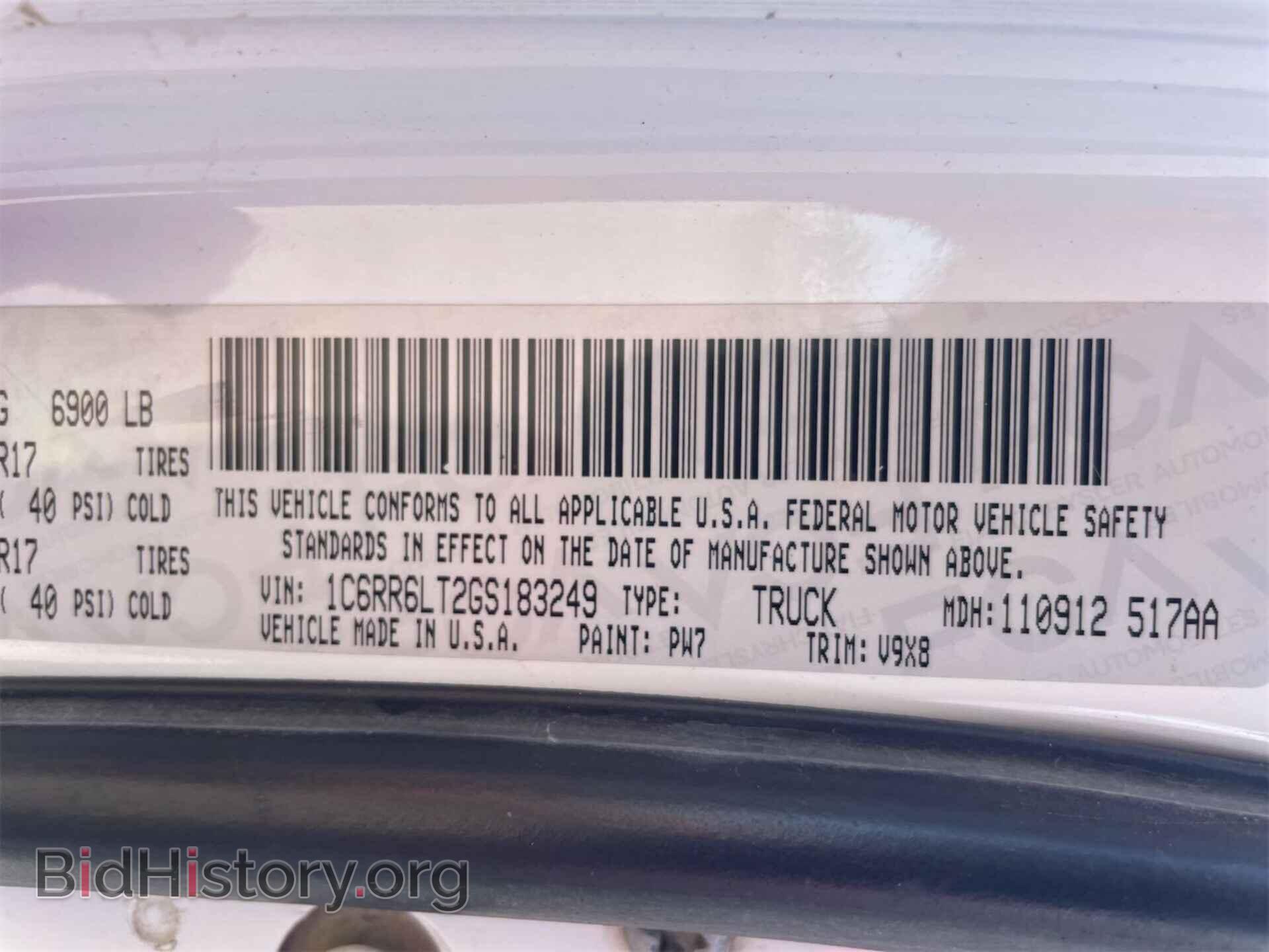 2016 RAM 1500 - VIN: 1C6RR6LT2GS183249 - Фото 11