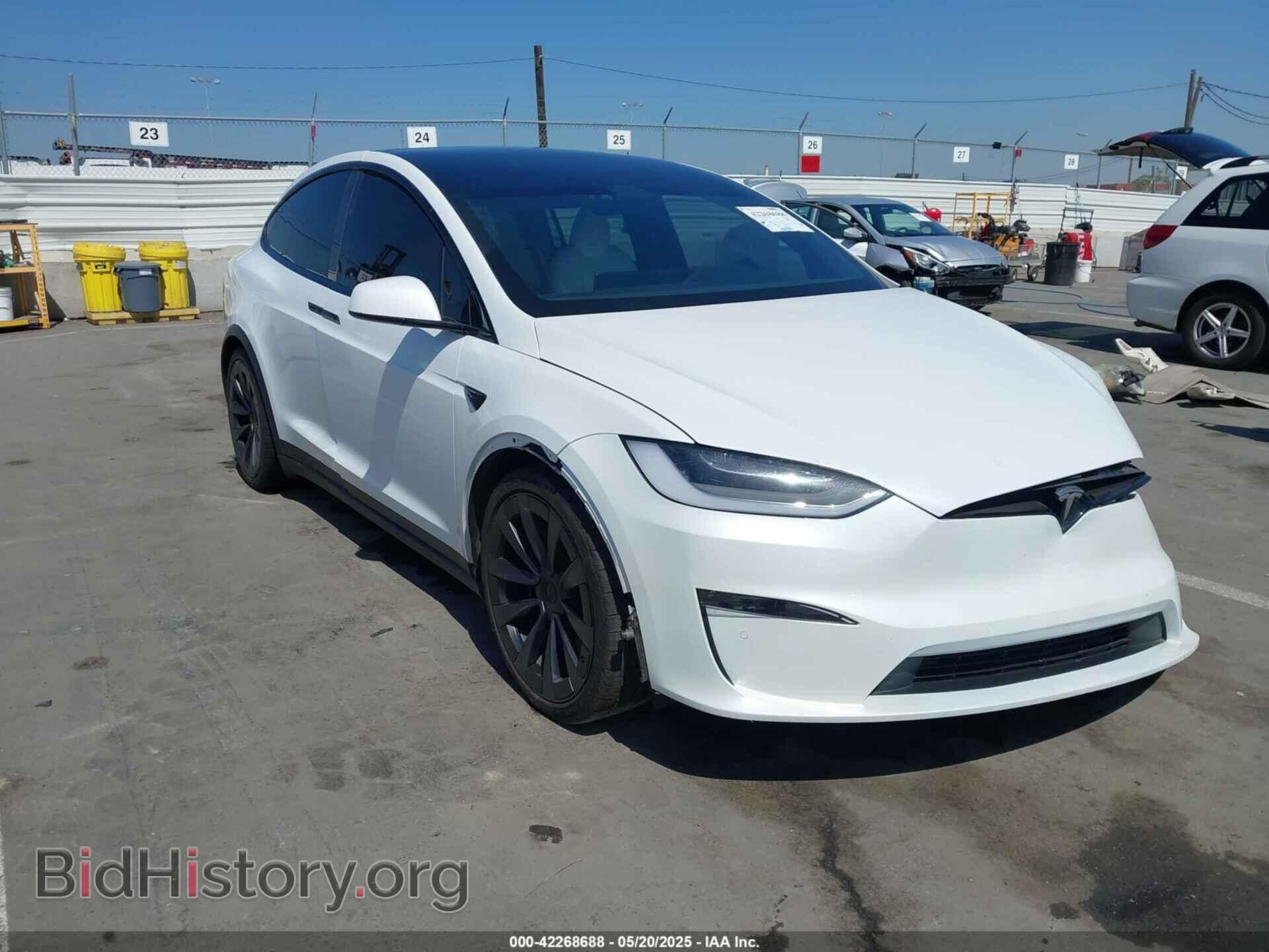 Photo 7SAXCBE58NF329790 - TESLA MODEL X 2022