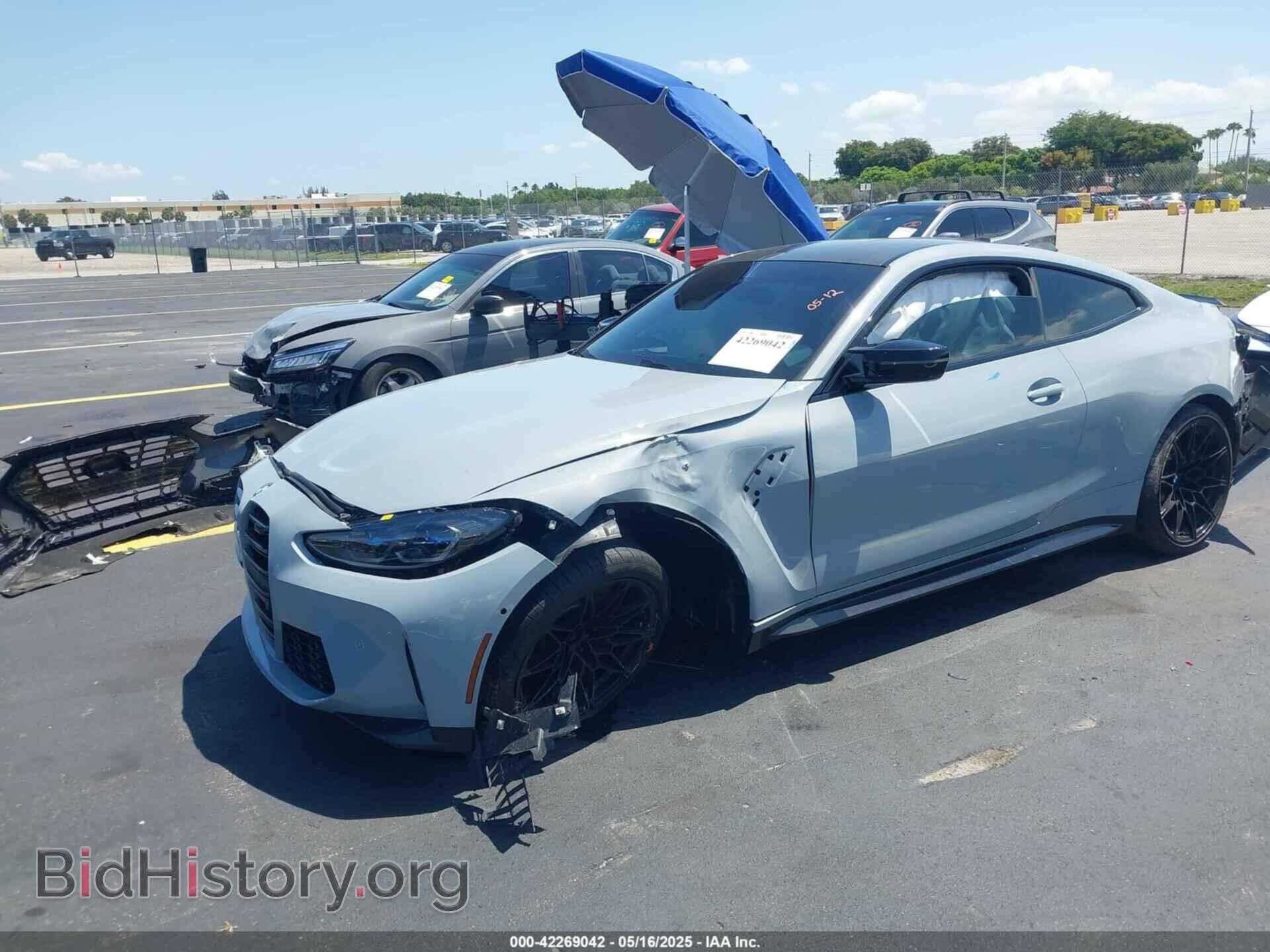 2021 BMW M4 - VIN: WBS33AZ08MCG54855 - Фото 2