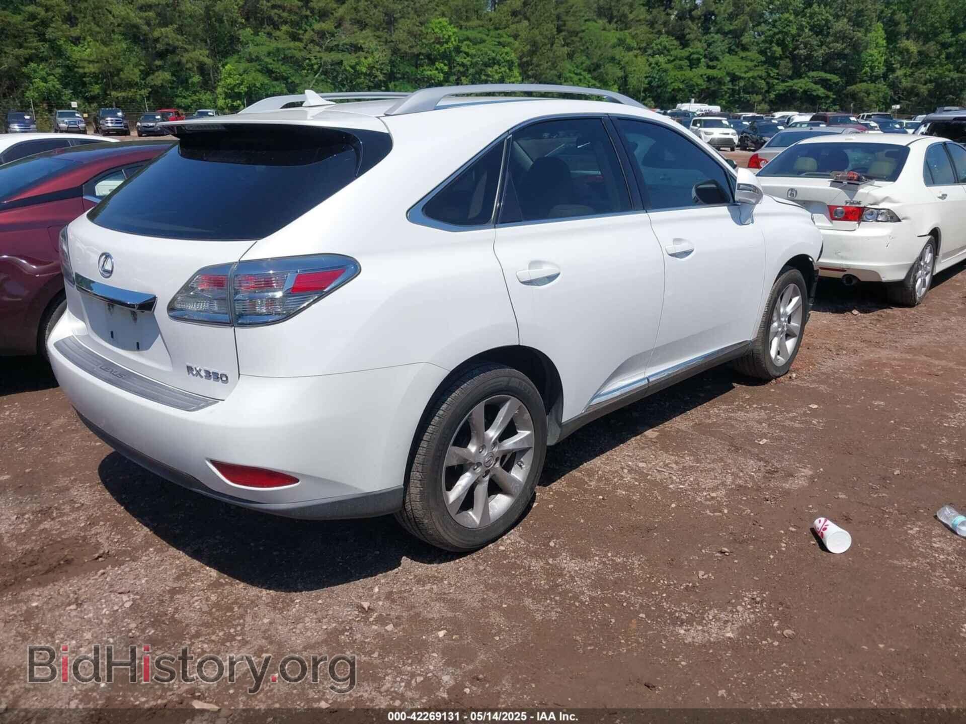 2011 LEXUS RX 350 - VIN: 2T2ZK1BAXBC048896 - Фото 4