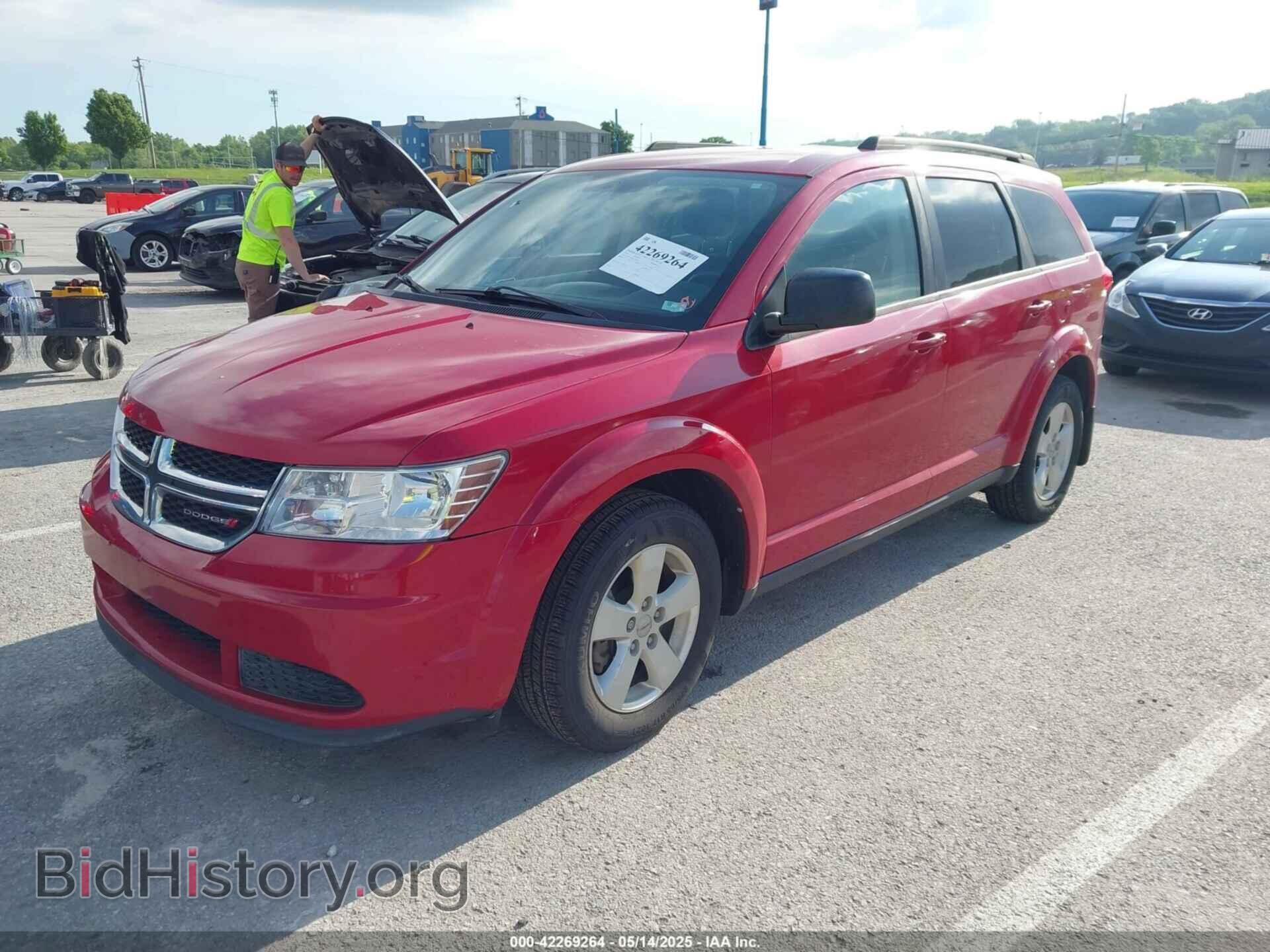 2014 DODGE JOURNEY - VIN: 3C4PDCAB2ET221193 - Фото 2