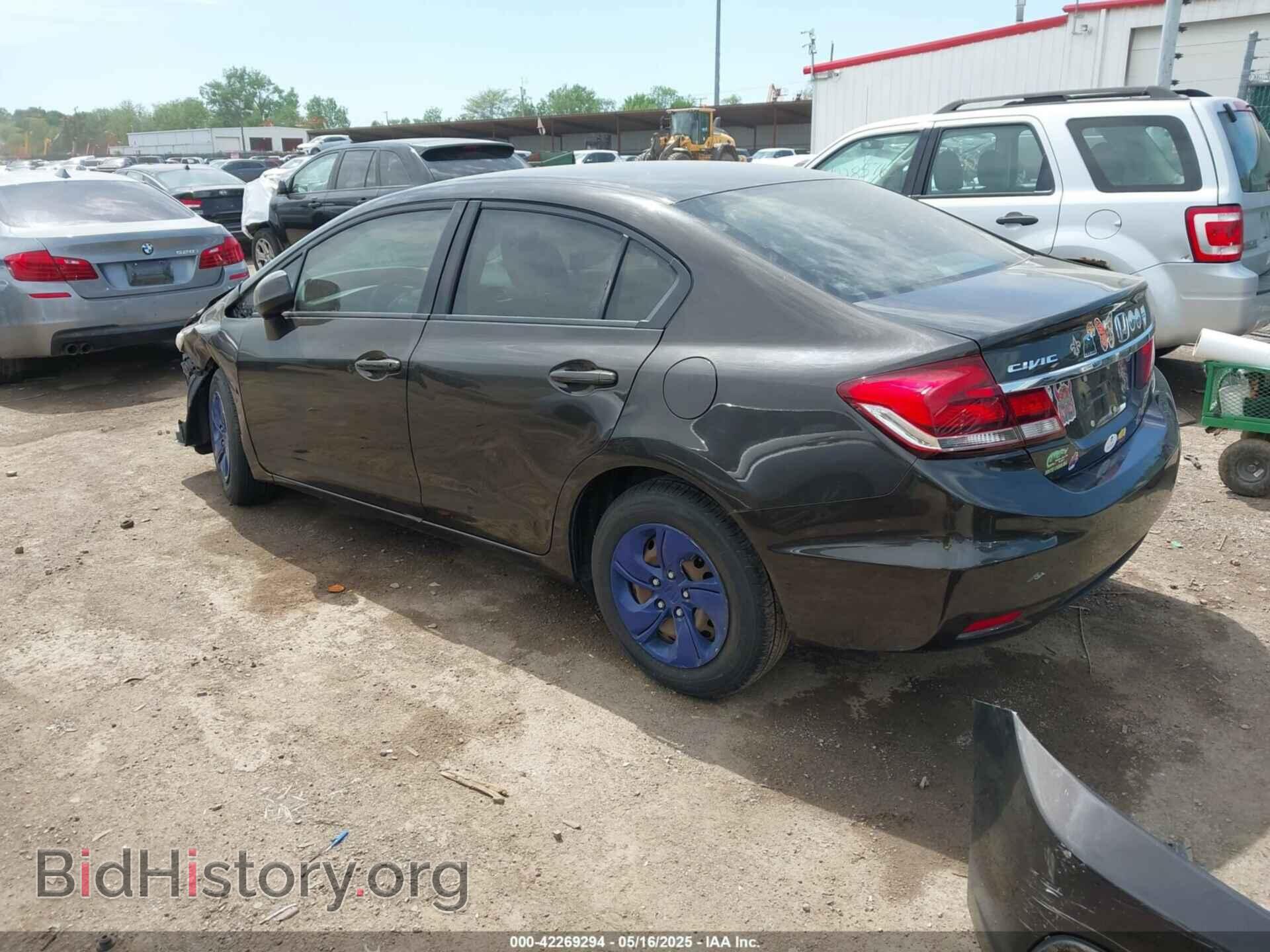 2013 HONDA CIVIC - VIN: 19XFB2F55DE002584 - Фото 3