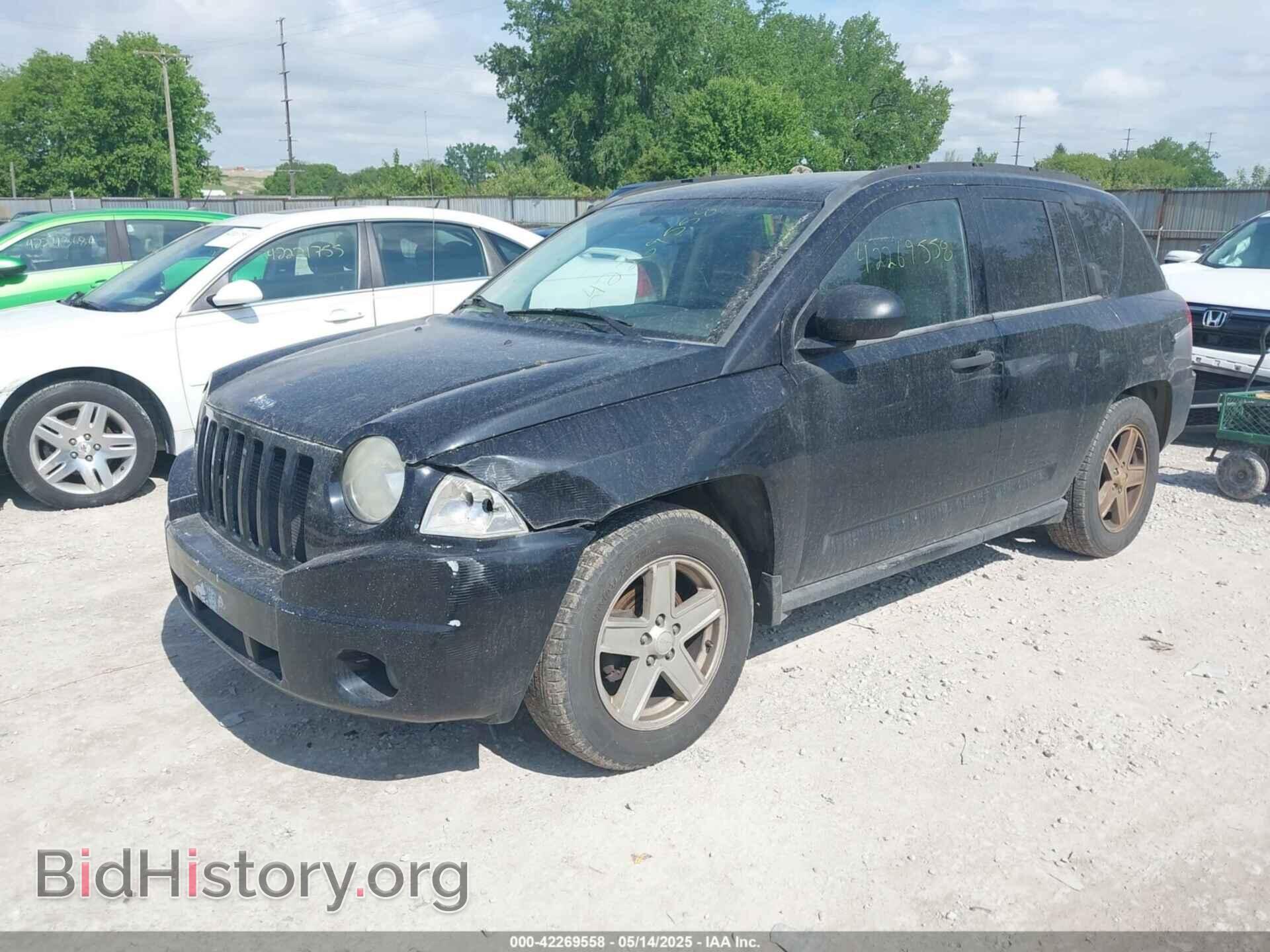 2007 JEEP COMPASS - VIN: 1J8FF47W87D199210 - Фото 2
