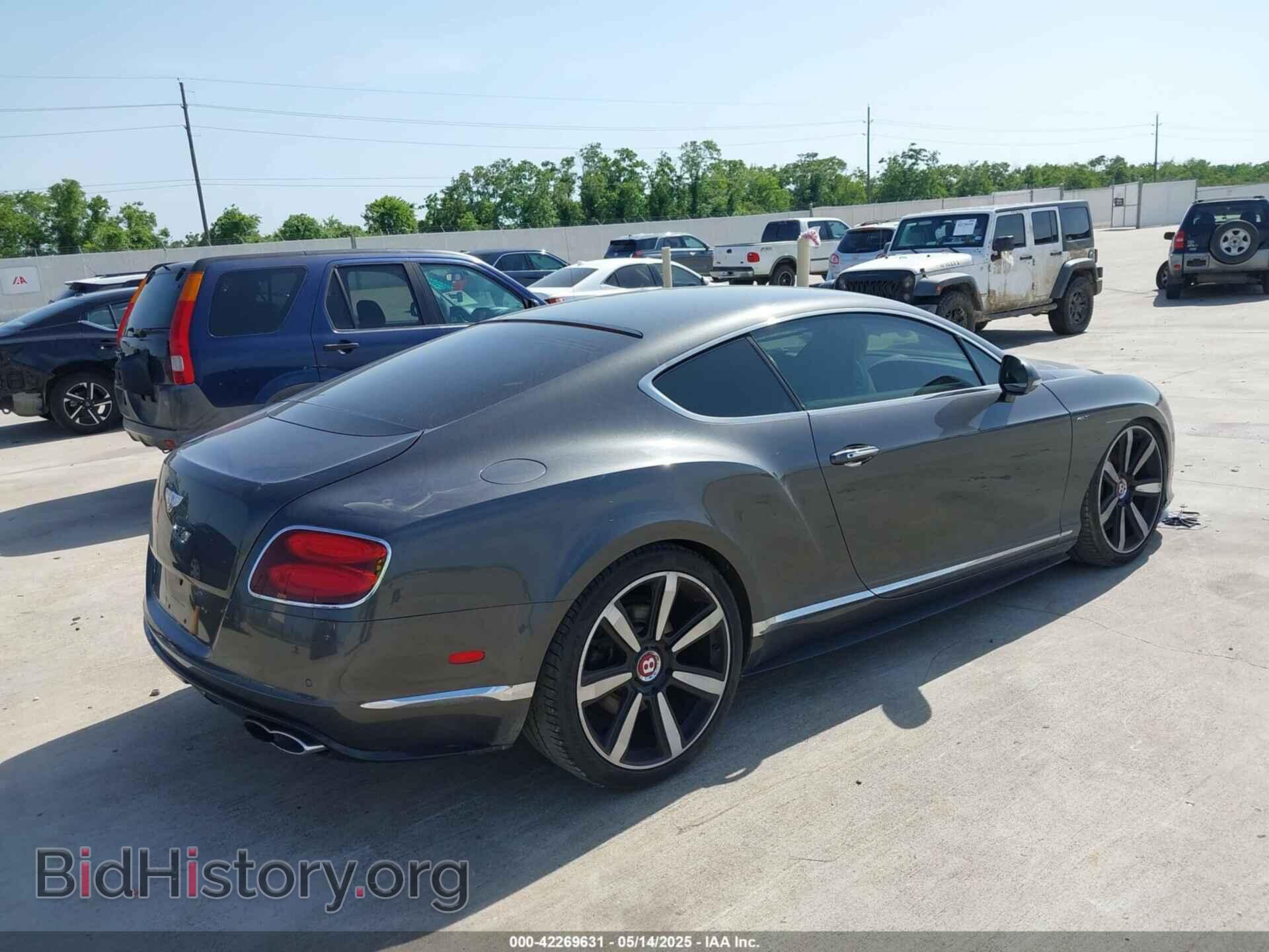 2014 BENTLEY CONTINENTAL GT - VIN: SCBFH7ZA3EC096853 - Фото 4
