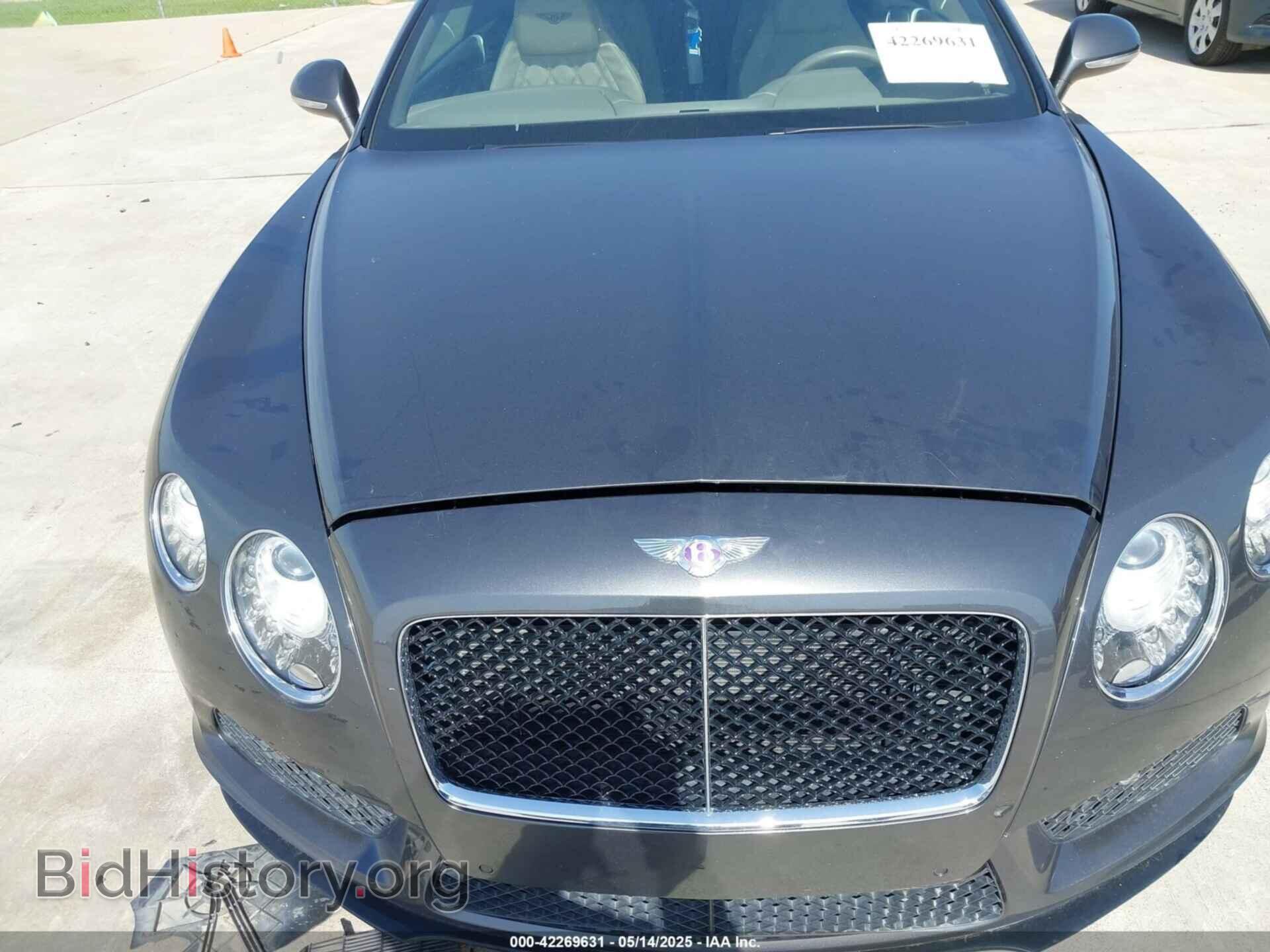 2014 BENTLEY CONTINENTAL GT - VIN: SCBFH7ZA3EC096853 - Фото 6