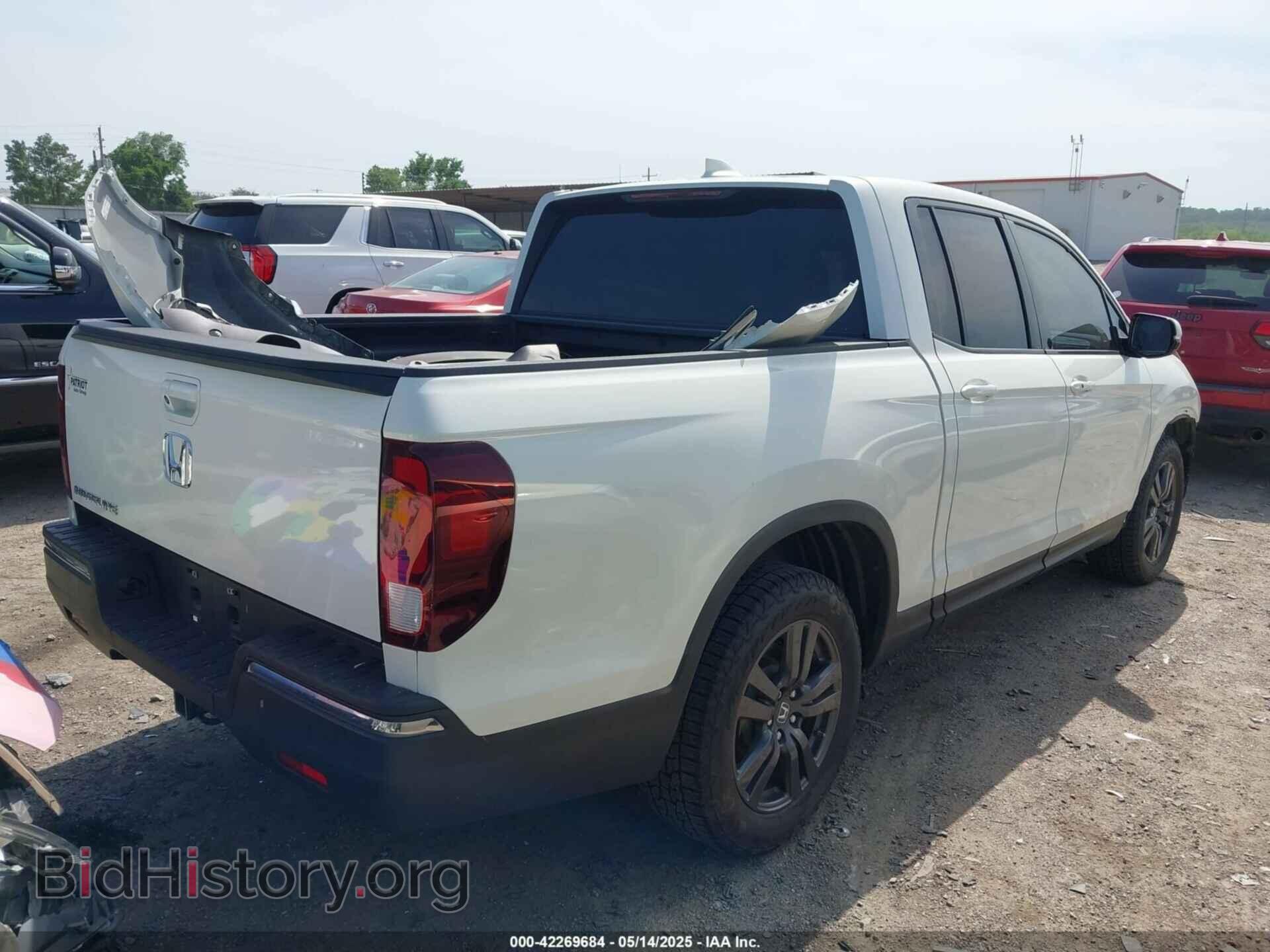 2019 HONDA RIDGELINE - VIN: 5FPYK2F18KB001076 - Фото 4