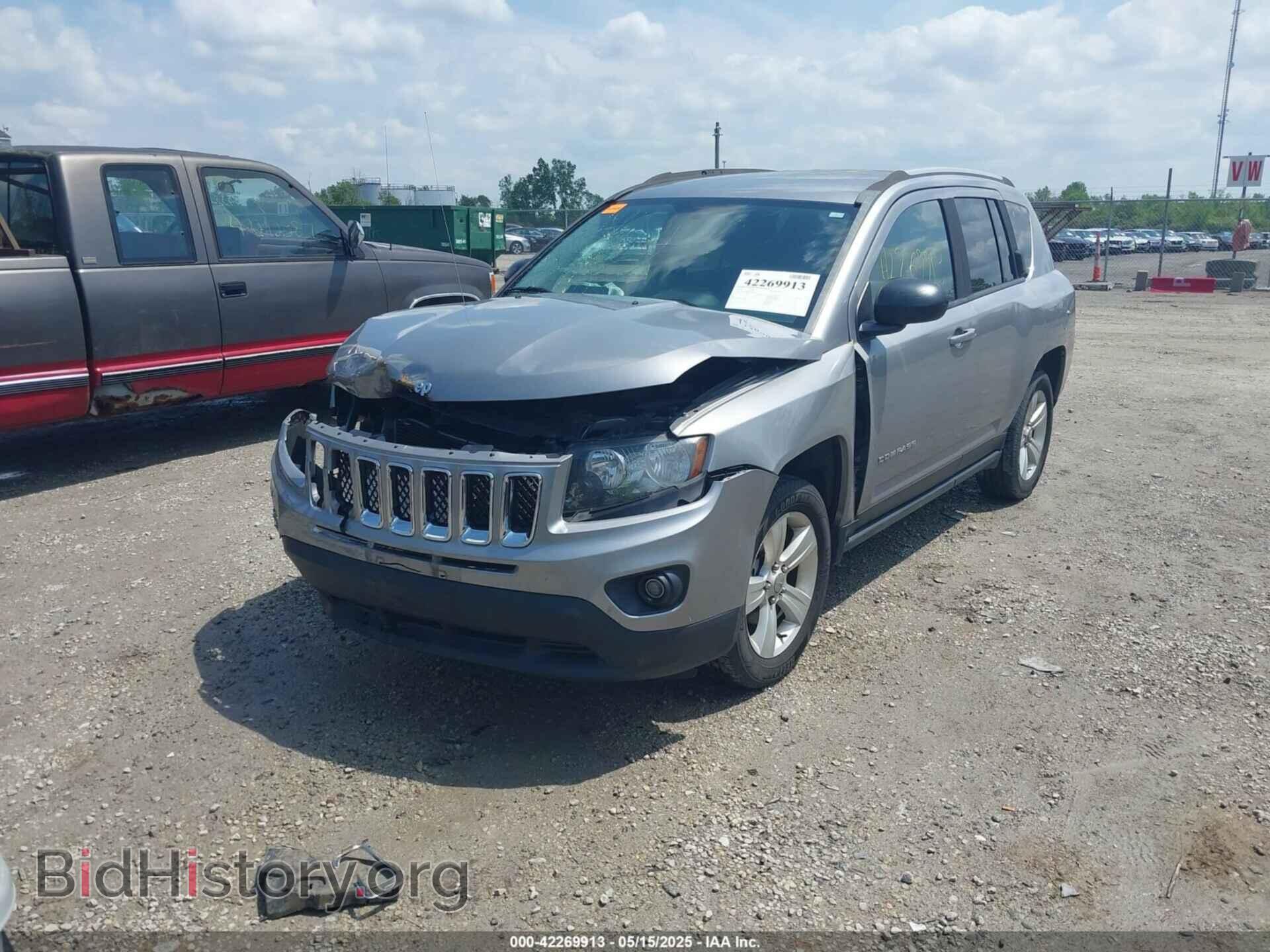 2016 JEEP COMPASS - VIN: 1C4NJDBB6GD626678 - Фото 2