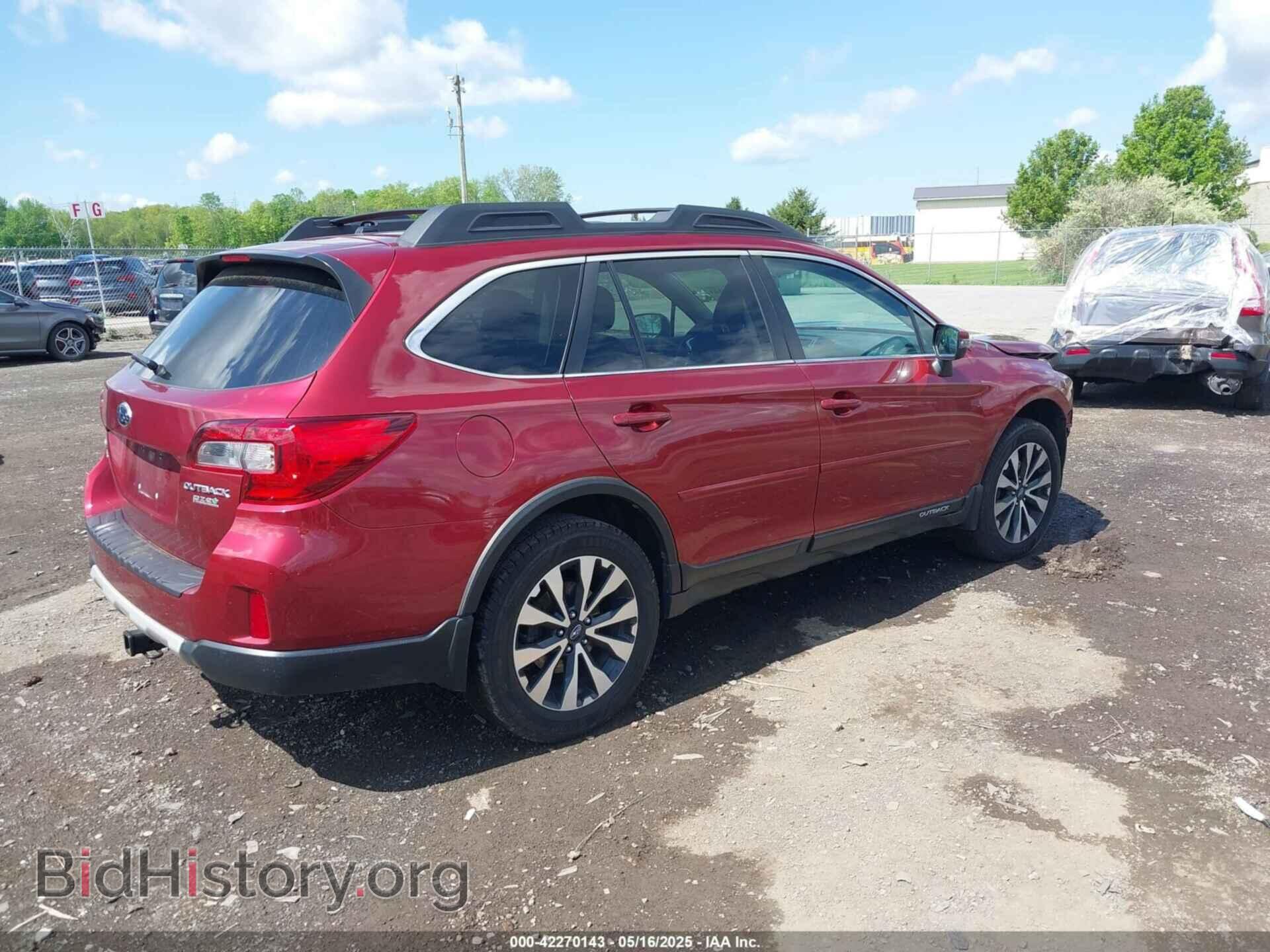 2015 SUBARU OUTBACK - VIN: 4S4BSANC6F3227370 - Фото 4
