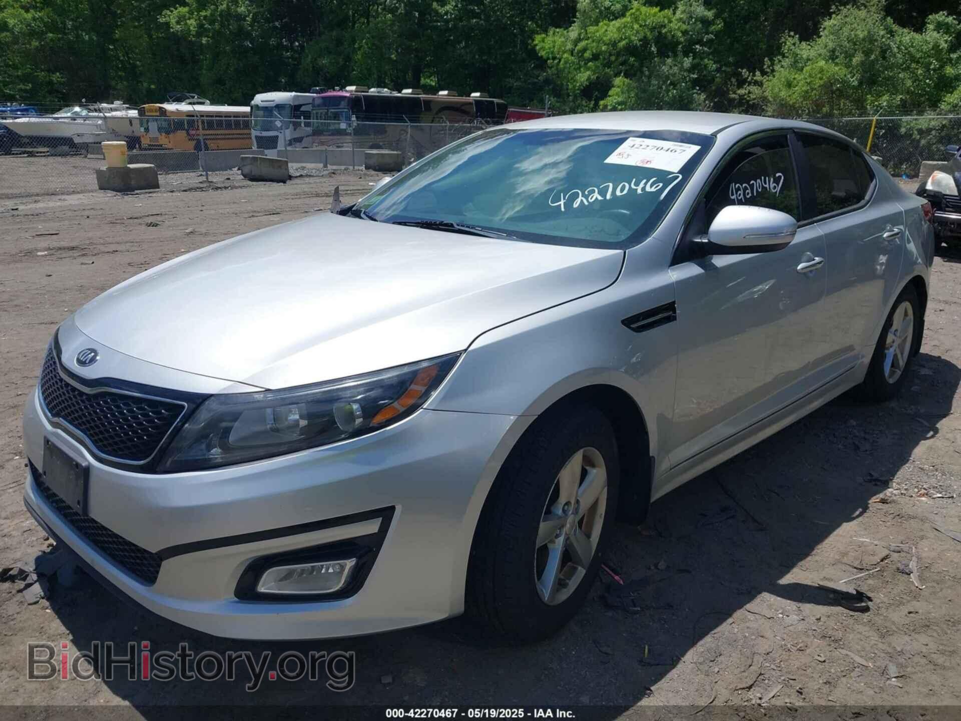 2014 KIA OPTIMA - VIN: 5XXGM4A75EG347691 - Фото 2