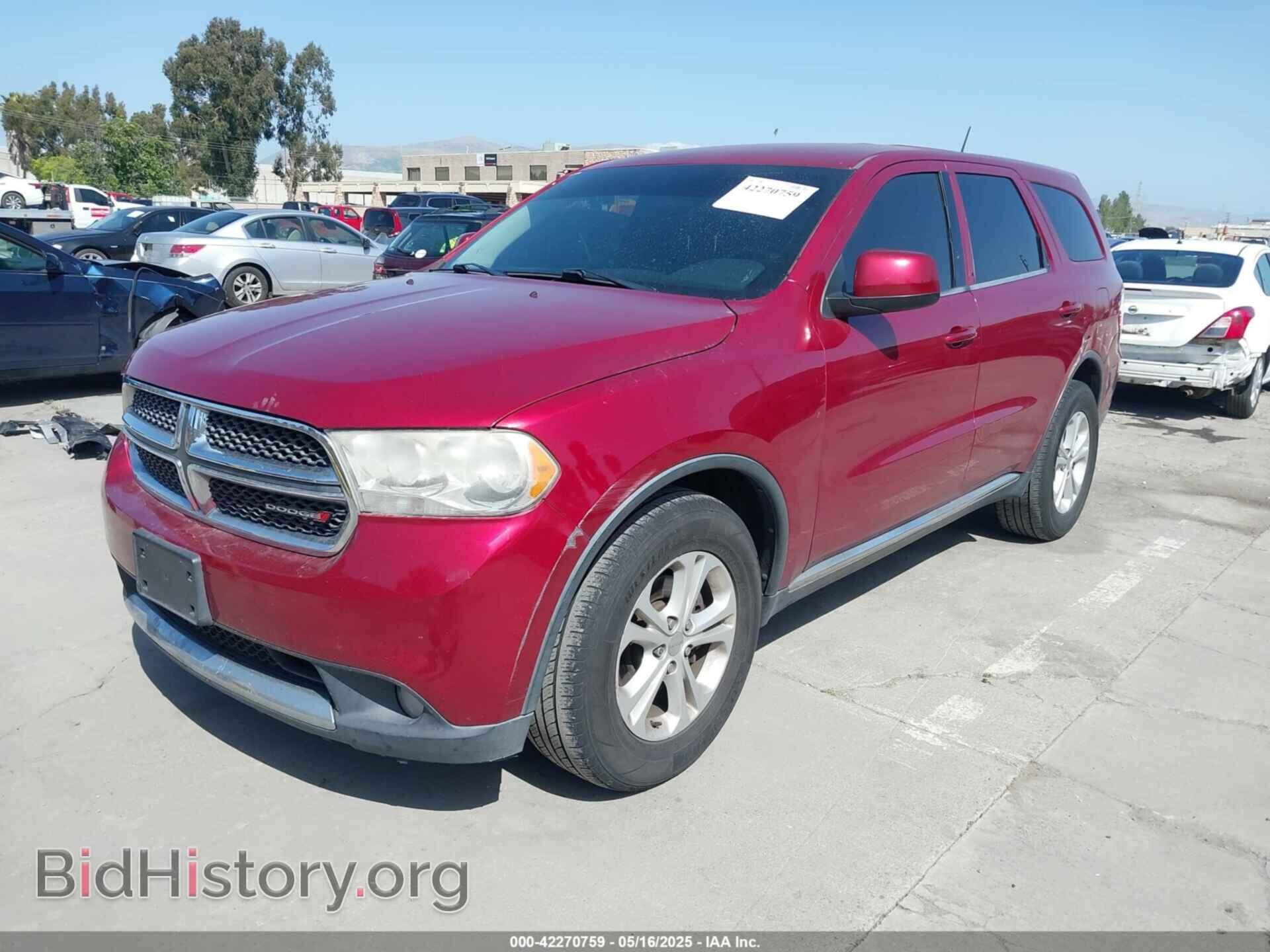 2013 DODGE DURANGO - VIN: 1C4RDHAG5DC662120 - Фото 2