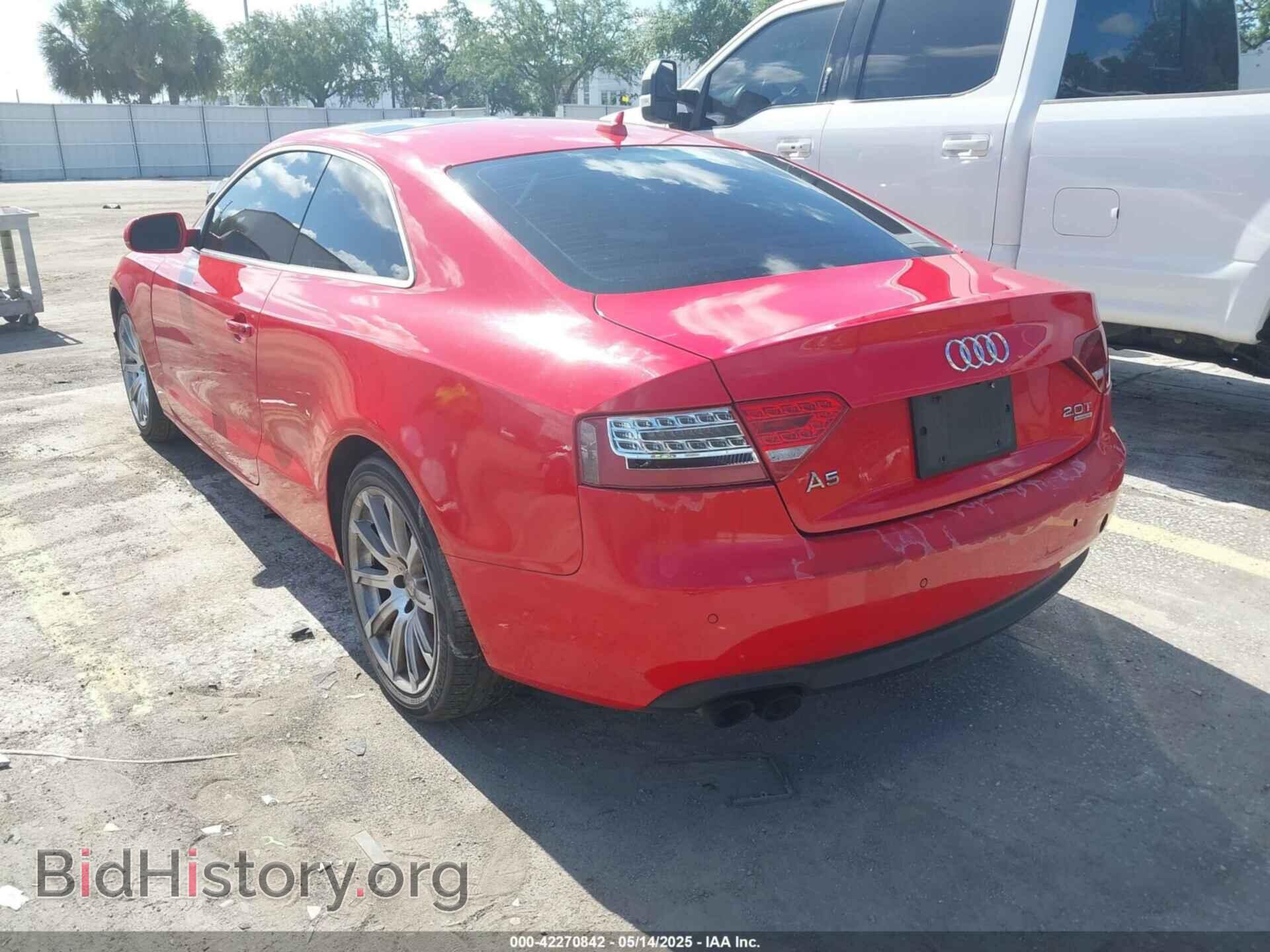 2012 AUDI A5 - VIN: WAULFAFR7CA027425 - Фото 3