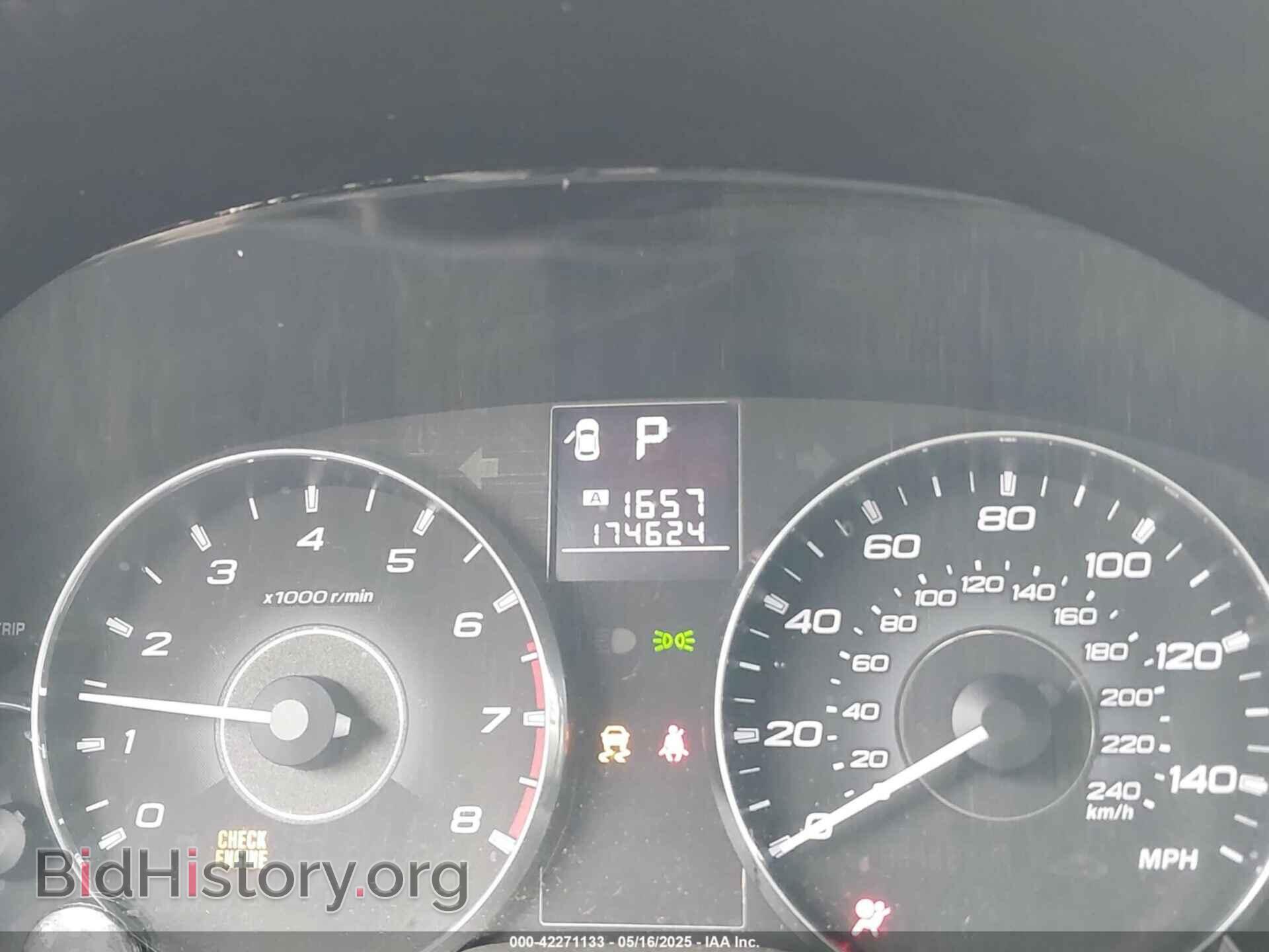 2012 SUBARU OUTBACK - VIN: 4S4BRBCC4C3242658 - Фото 7