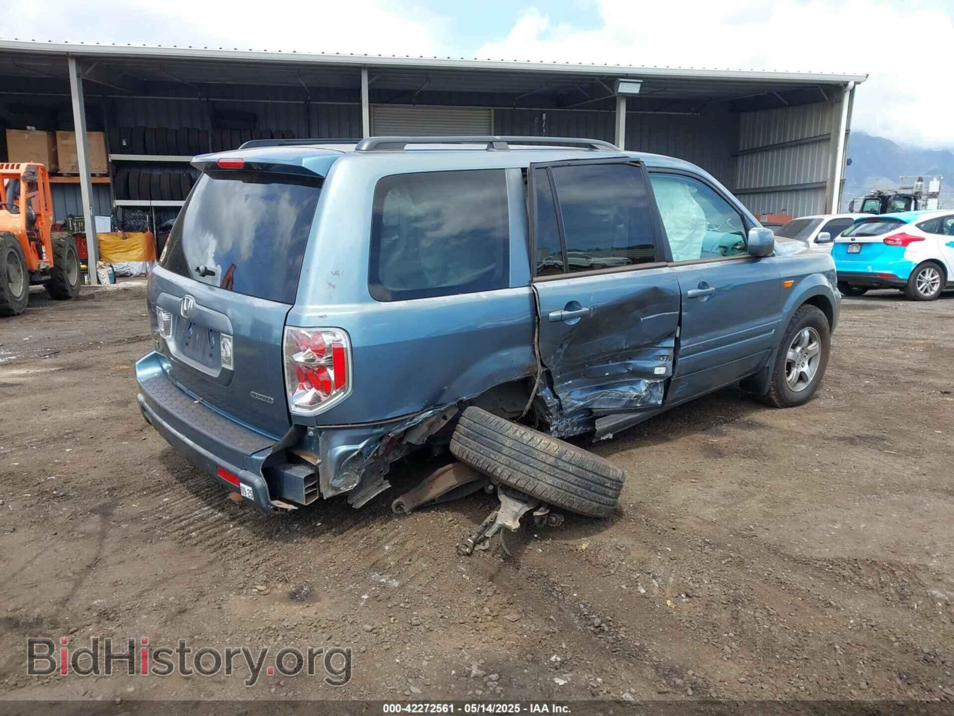2006 HONDA PILOT - VIN: 2HKYF18476H526152 - Фото 4