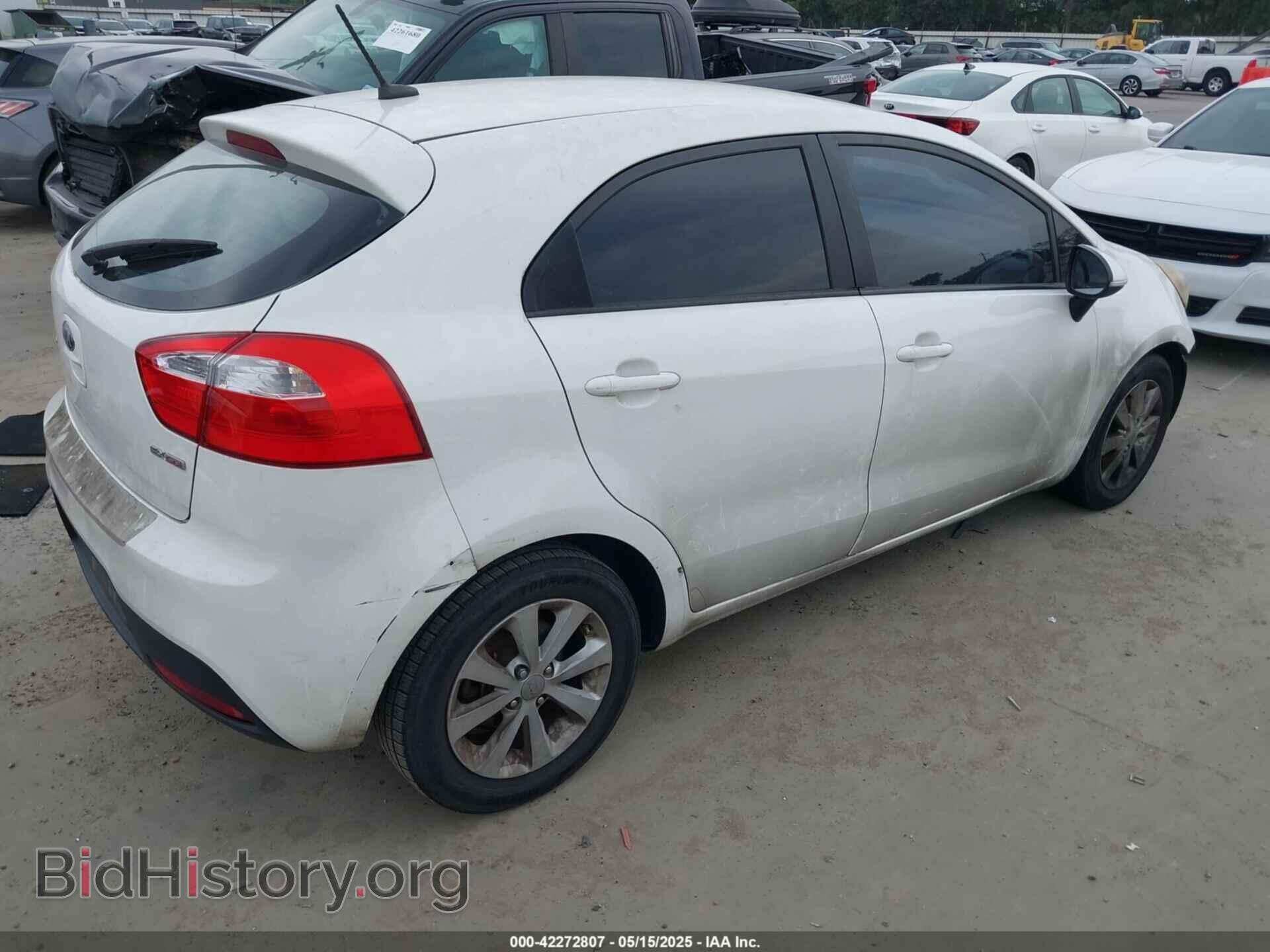 2013 KIA RIO - VIN: KNADN5A35D6208805 - Фото 4