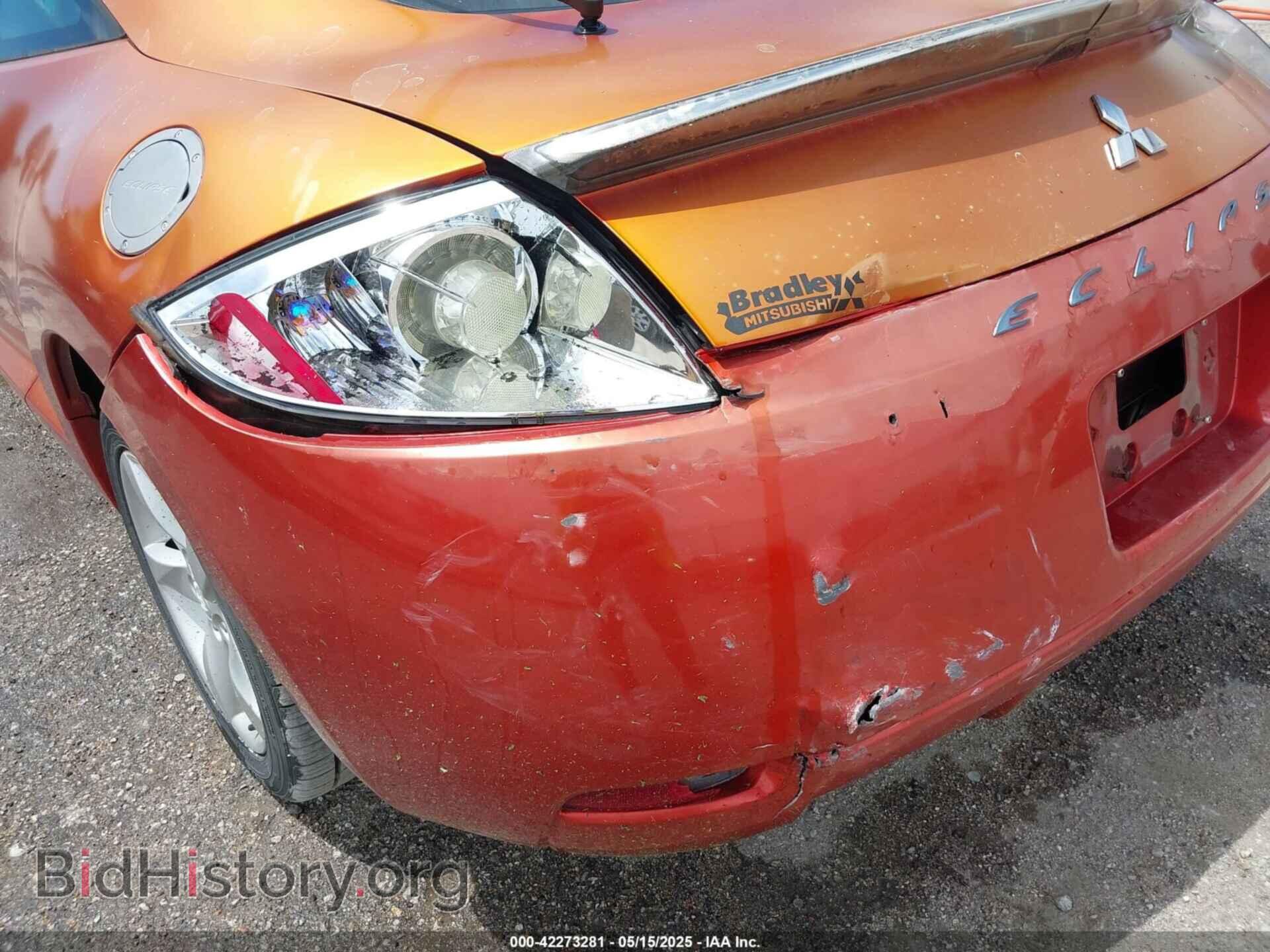 2006 MITSUBISHI ECLIPSE - VIN: 4A3AK24FX6E059008 - Фото 6